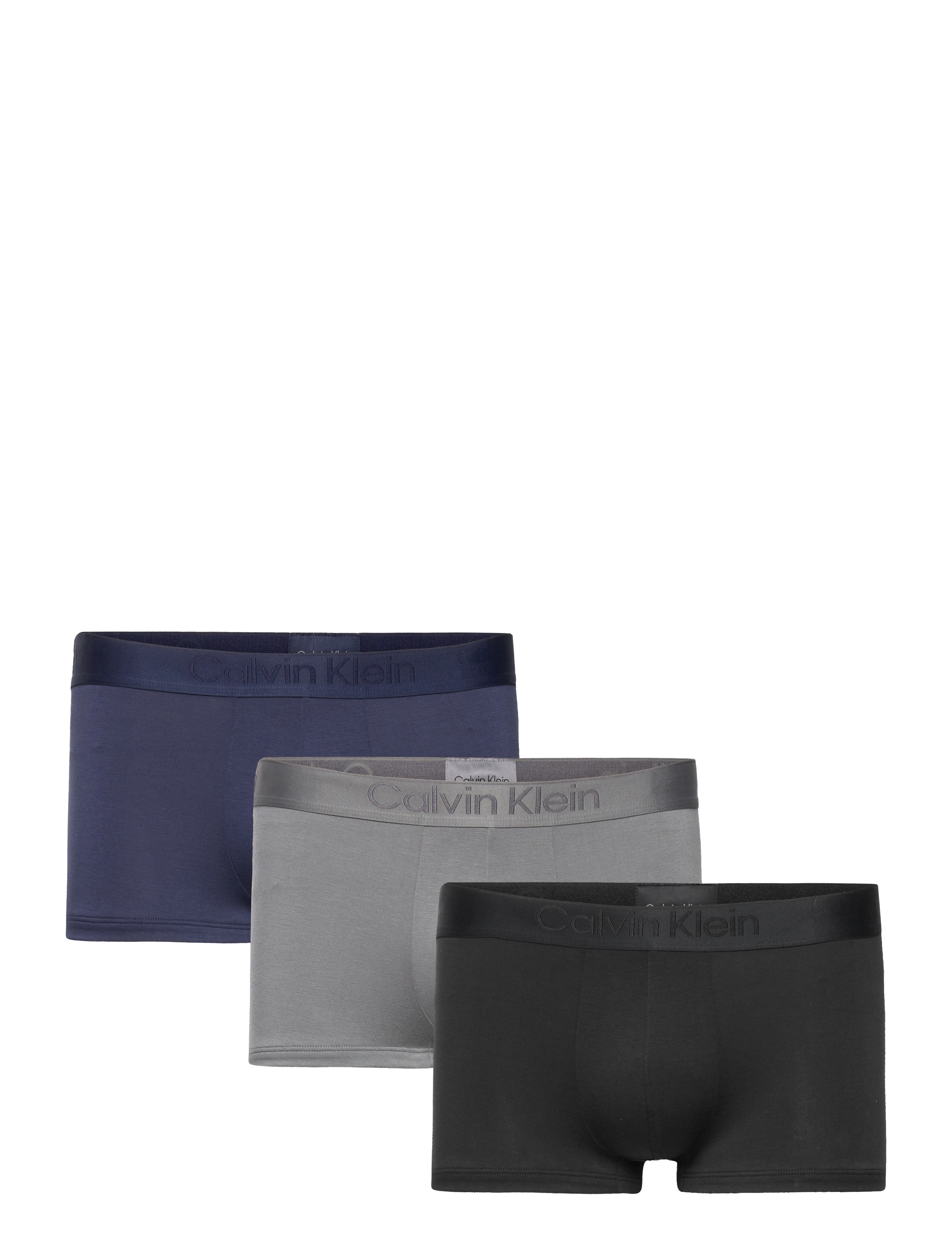 CALVIN KLEIN Low Rise Trunk 3Pk Schwarz - XL - Herren