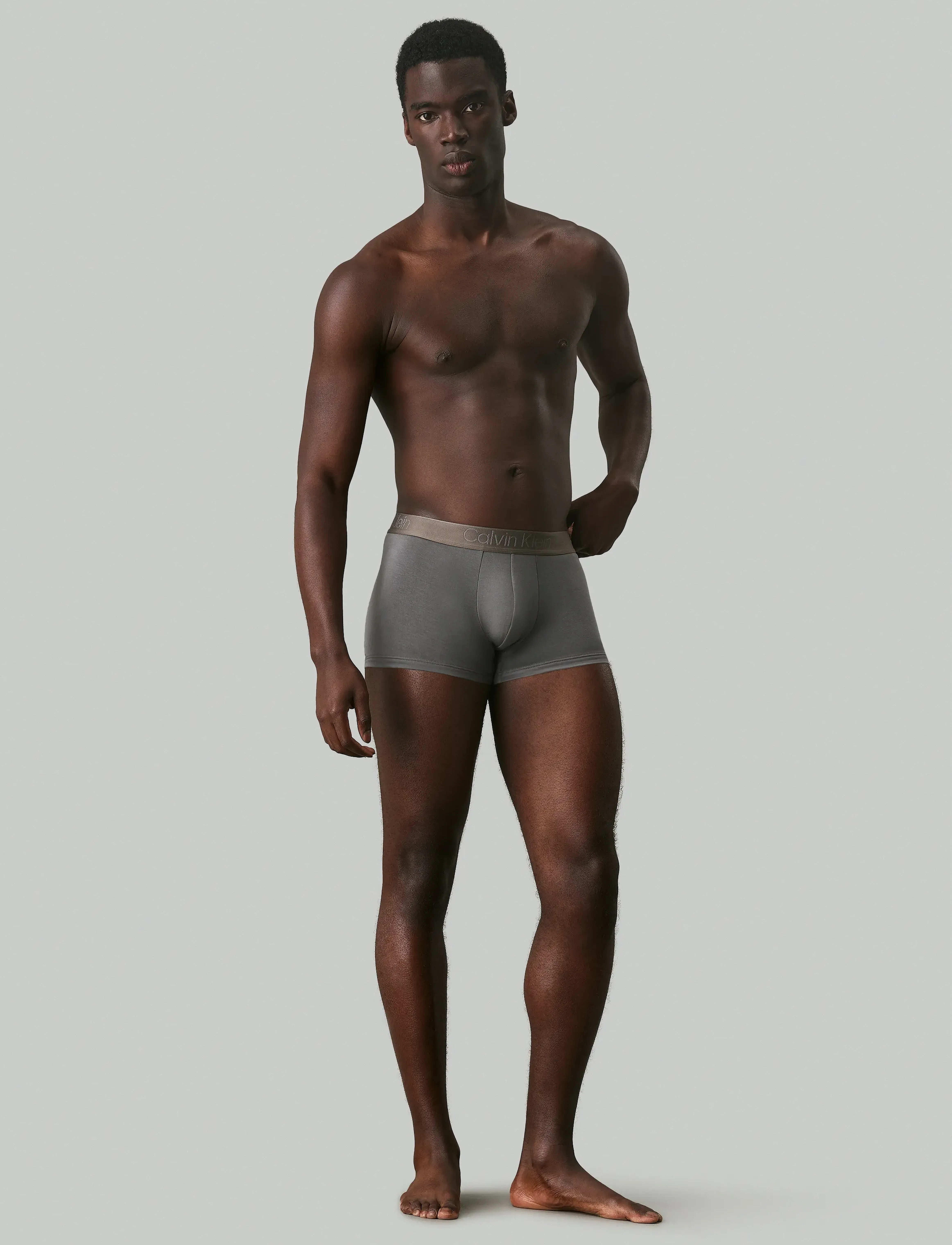 Calvin Klein - LOW RISE TRUNK 3PK - boxers - black, blue shadow, grey sky - 3