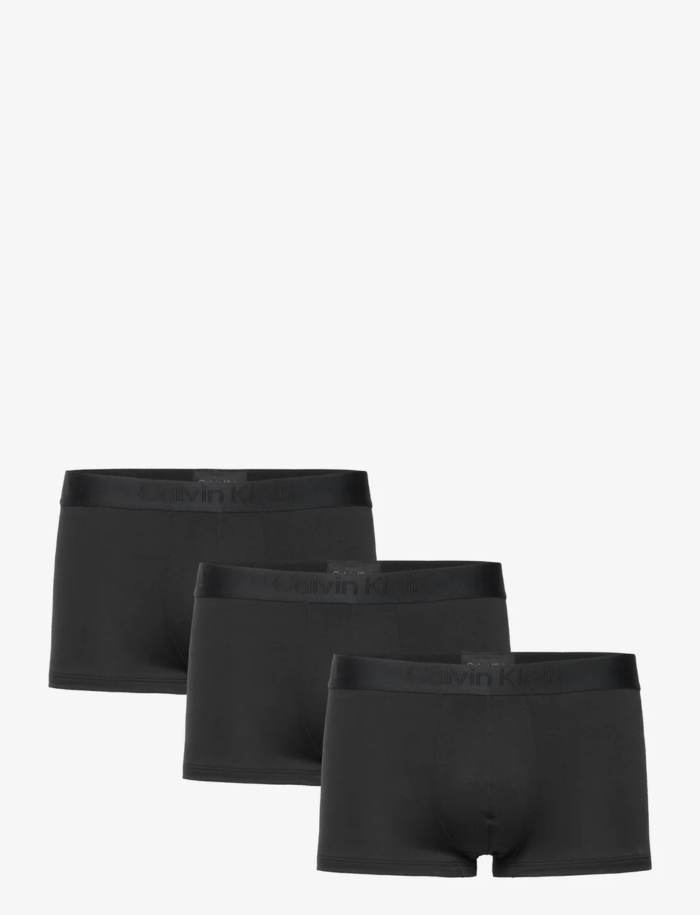 Calvin Klein - LOW RISE TRUNK 3PK - multipack underbukser - black, black, black - 1