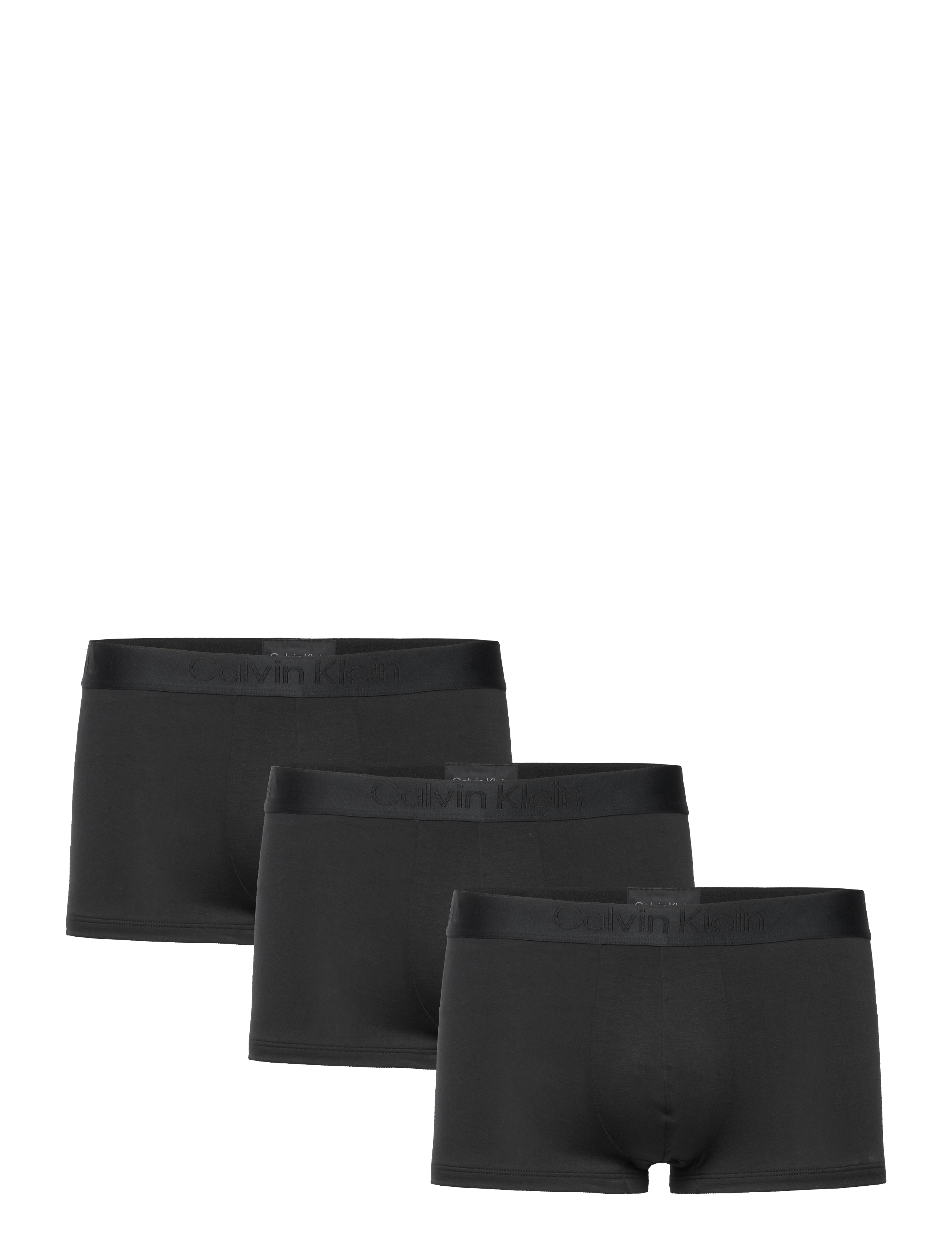 Calvin Klein - LOW RISE TRUNK 3PK - boxershorts - black black black - 1