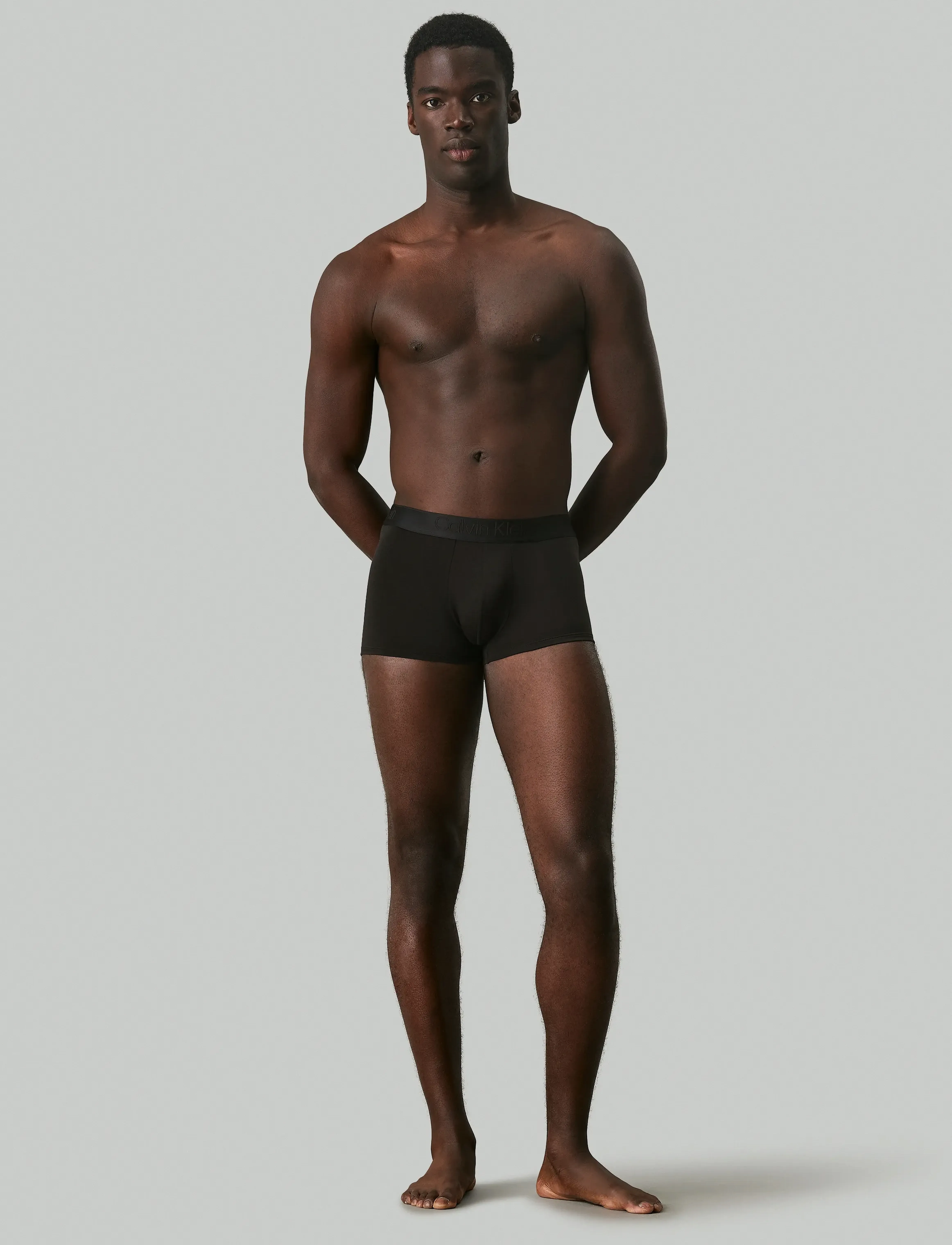 Calvin Klein - LOW RISE TRUNK 3PK - boxershorts - black black black - 4