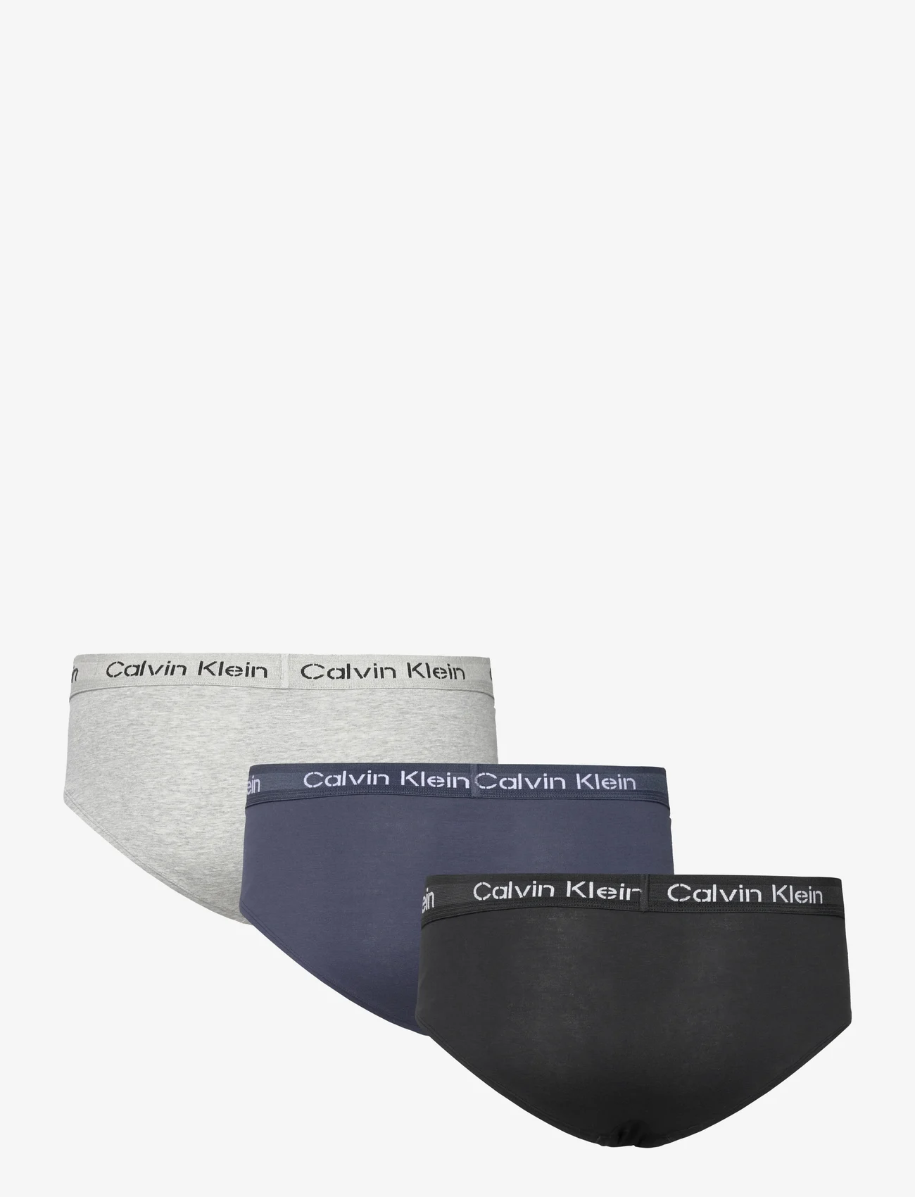 Calvin Klein - HIP BRIEF 3PK - mažiausios kainos - black, speakeasy, grey heather - 1