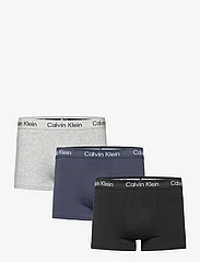 Calvin Klein - TRUNK 3PK - boxer briefs - black, speakeasy, grey heather - 0