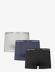 Calvin Klein - TRUNK 3PK - boxer briefs - black, speakeasy, grey heather - 1