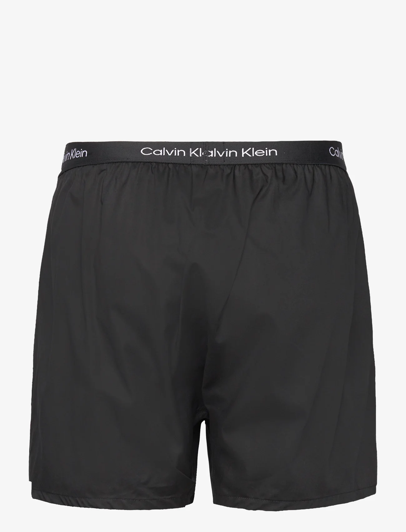 Calvin Klein - BOXER TRAD - boxer shorts - bk- neon hrt graphic_poppy red - 1