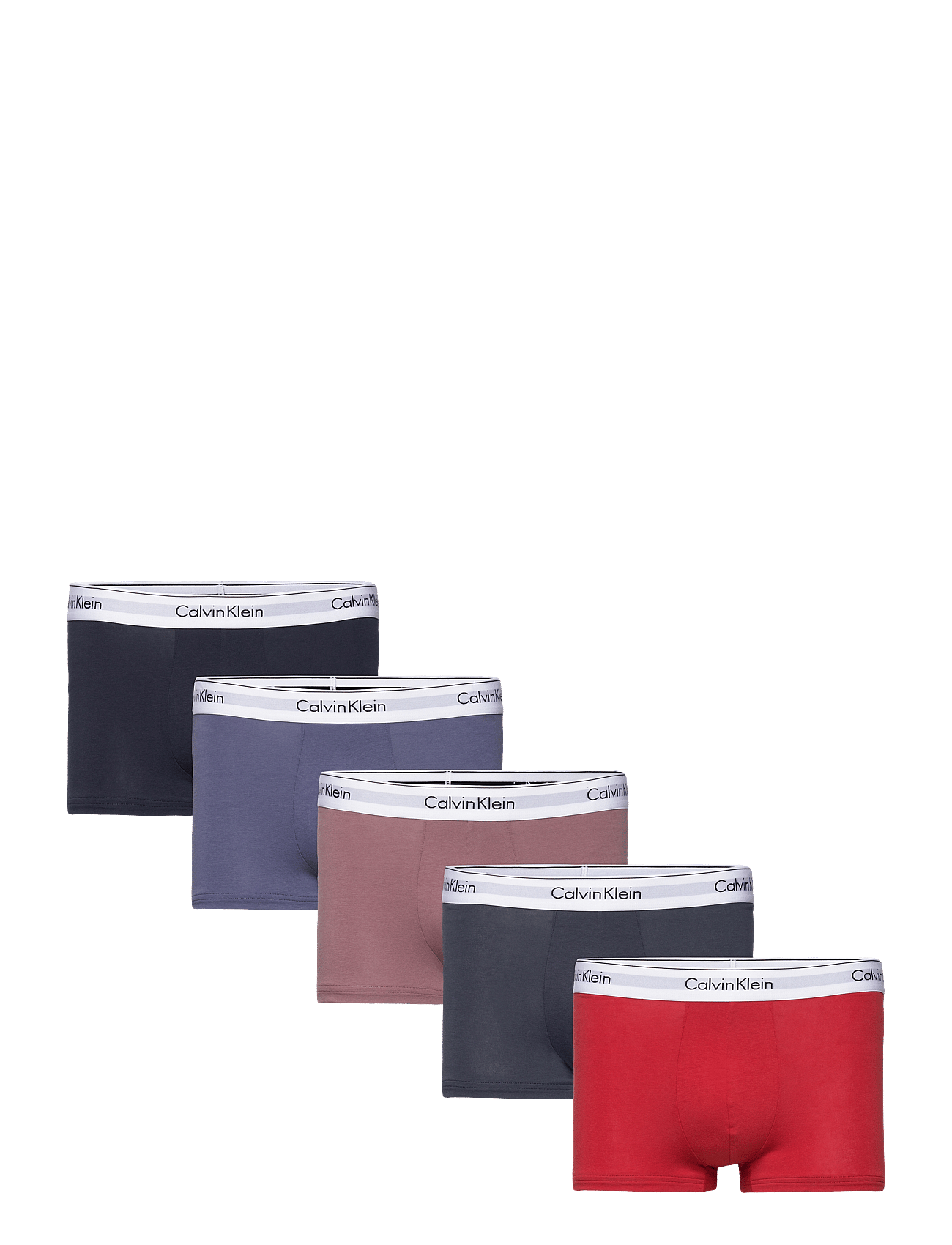 TRUNK 5PK - BL IND, SHRL, POM RD, CAP RS, SPKSY
