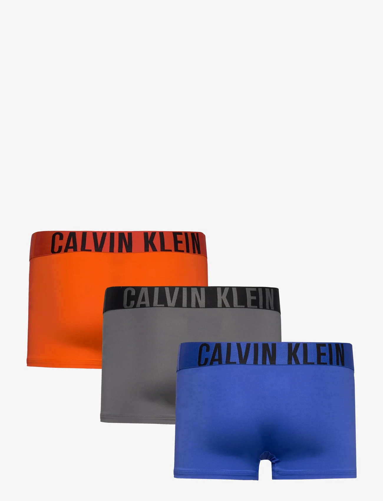 Calvin Klein - TRUNK 3PK - bokserit - dazzling blue, gry sky, cherry kiss - 1