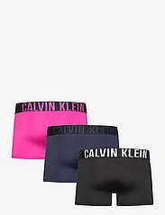Calvin Klein - TRUNK 3PK - bokseršorti - hot pink, black, blue shadow - 1