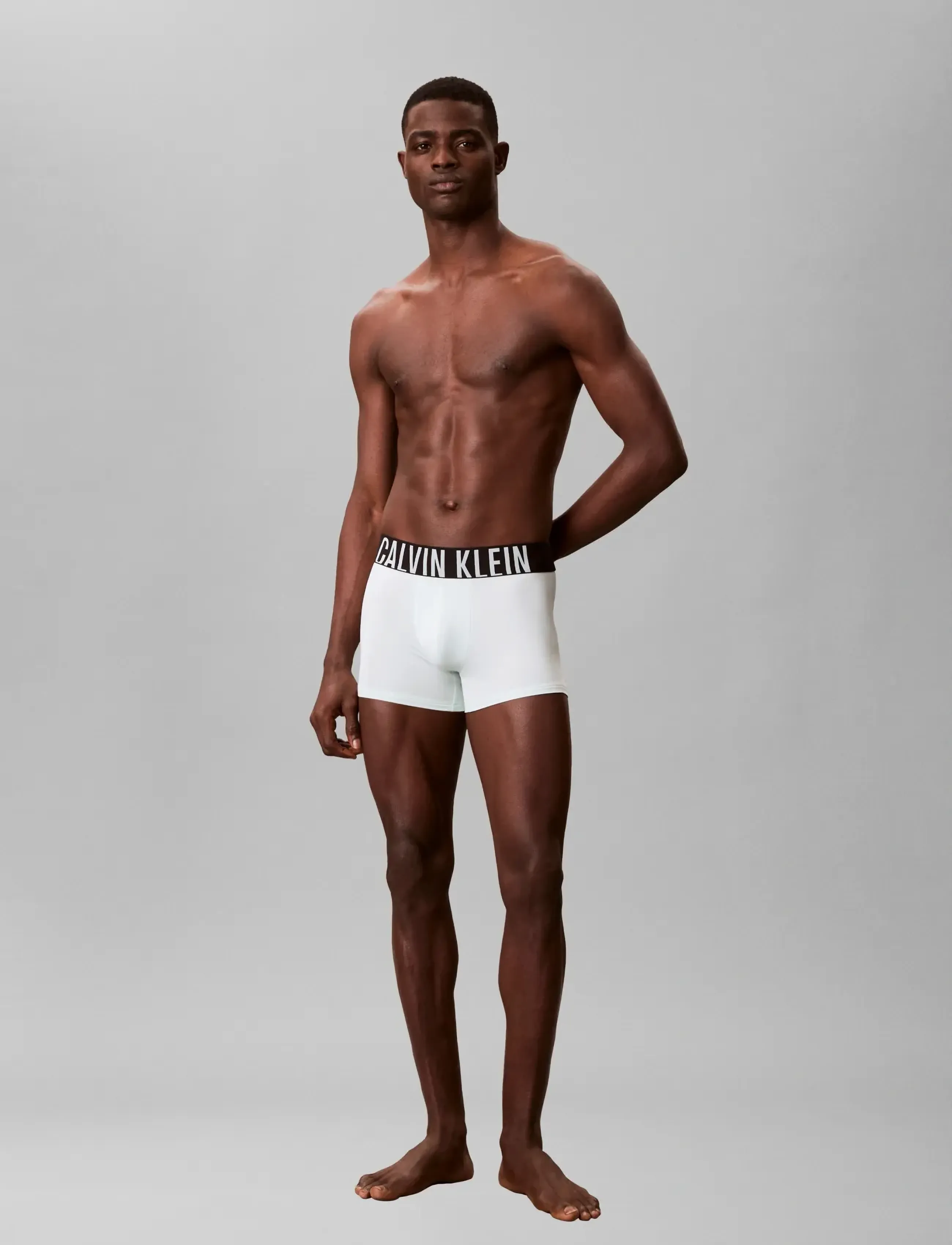 Calvin Klein - TRUNK 3PK - multipack underpants - black glacier mist moon mist - 2
