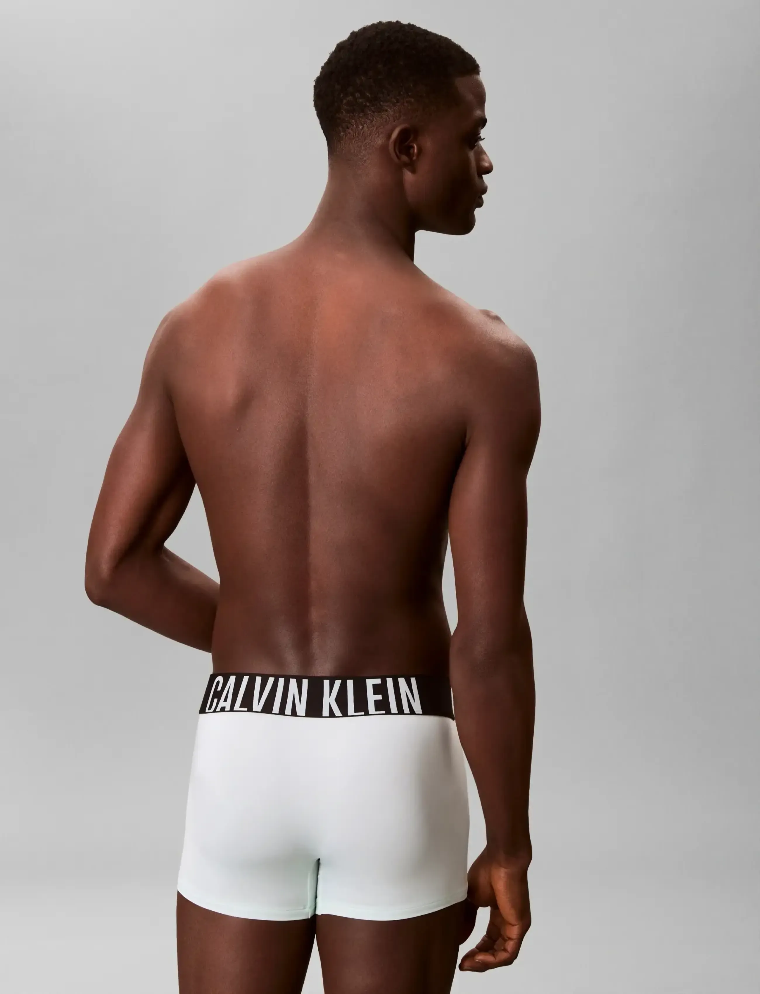Calvin Klein - TRUNK 3PK - multipack underpants - black glacier mist moon mist - 3