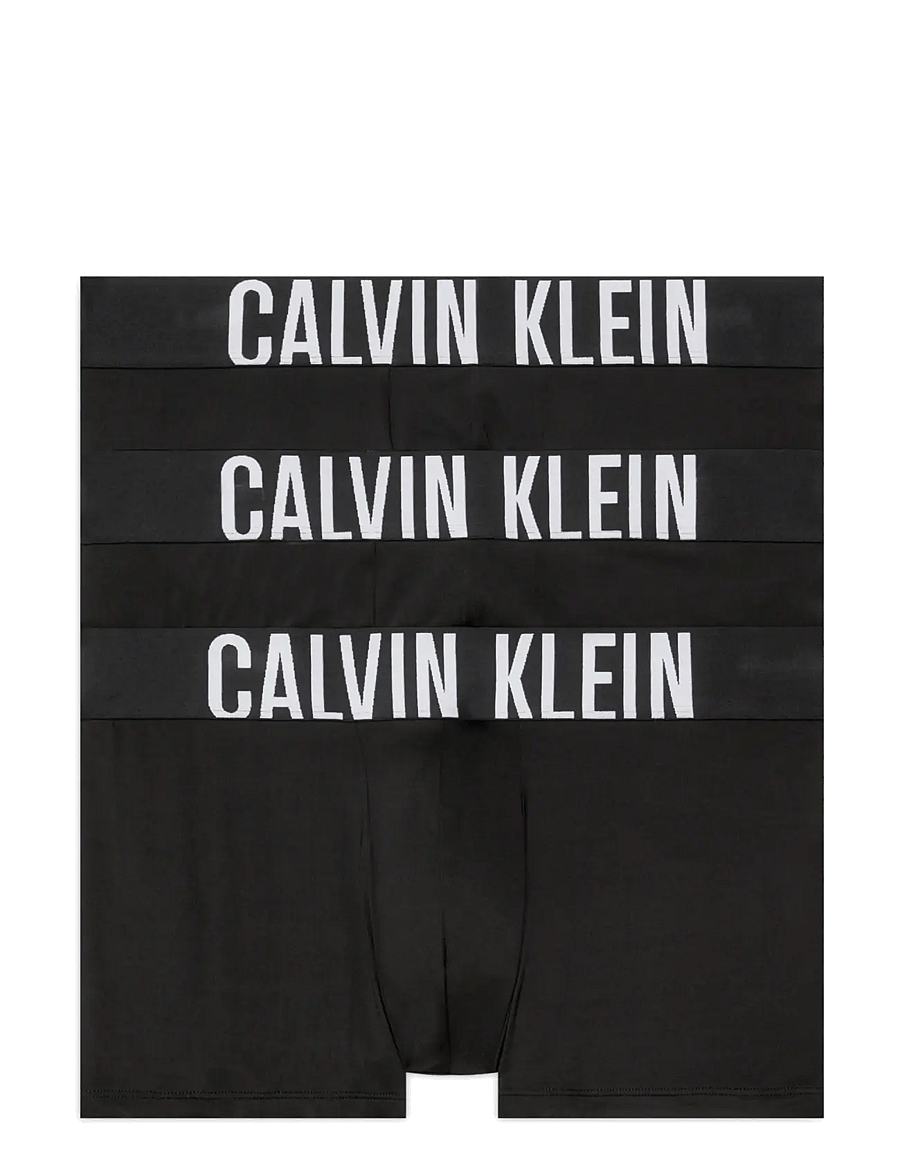 Calvin Klein - TRUNK 3PK - multipack underpants - black black black - 1