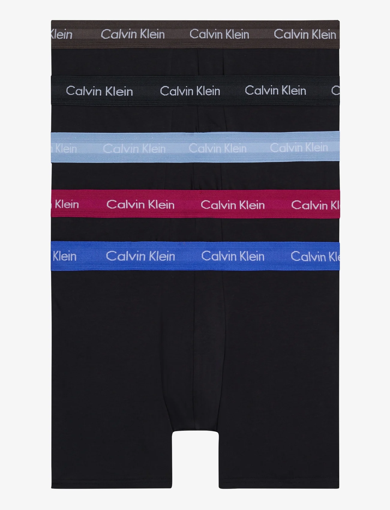 Calvin Klein - BOXER BRIEF 5PK - trunks - b- ml/daz bl/dst ppl/blk/ba wbs - 0