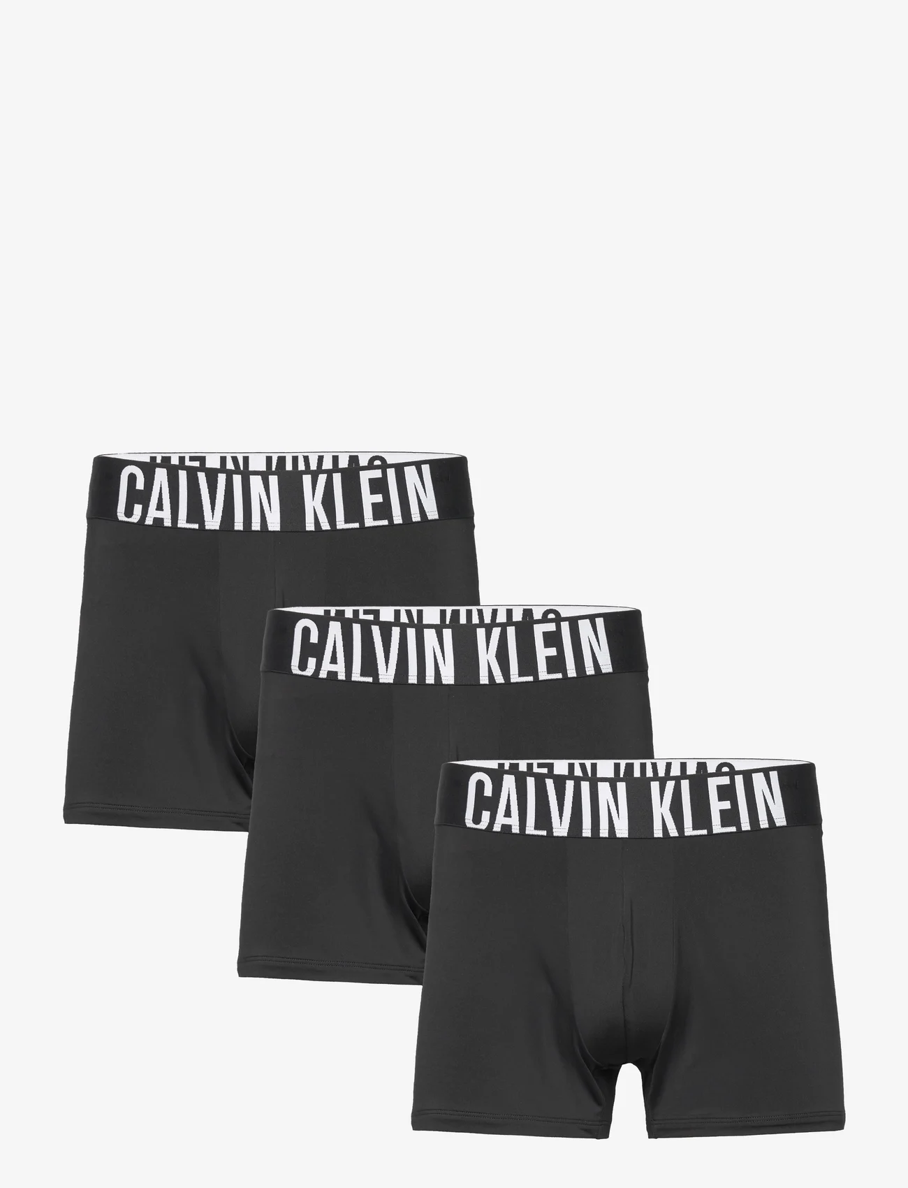 Calvin Klein - TRUNK 3PK - trunks - black, black, black - 0