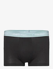 Calvin Klein - LOW RISE TRUNK 7PK - trunks - b- c r,spy,gre,s g,ar,v bl,b in wbs - 4