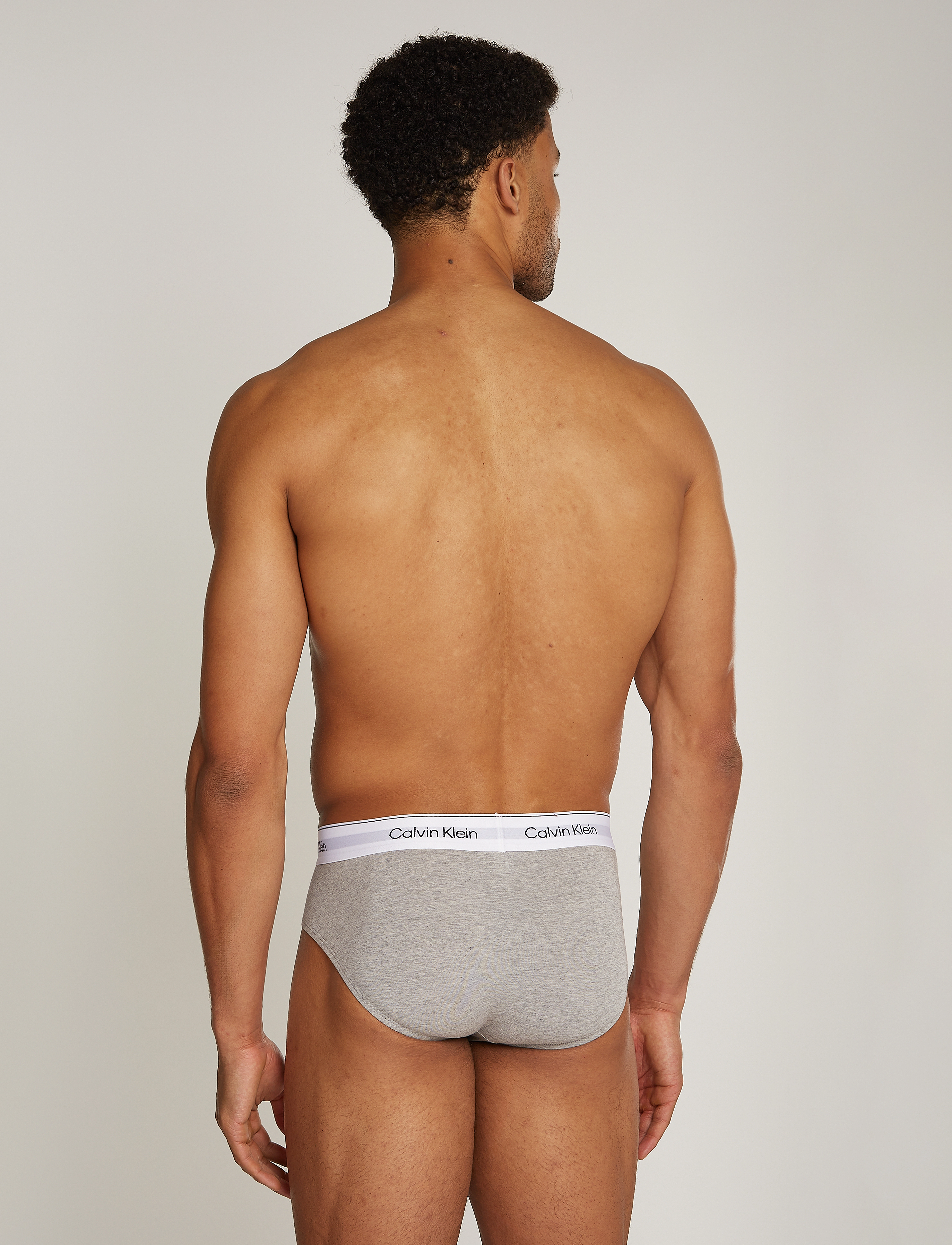 Calvin Klein - HIP BRIEF 3PK - madalaimad hinnad - grey heather, white, black - 3