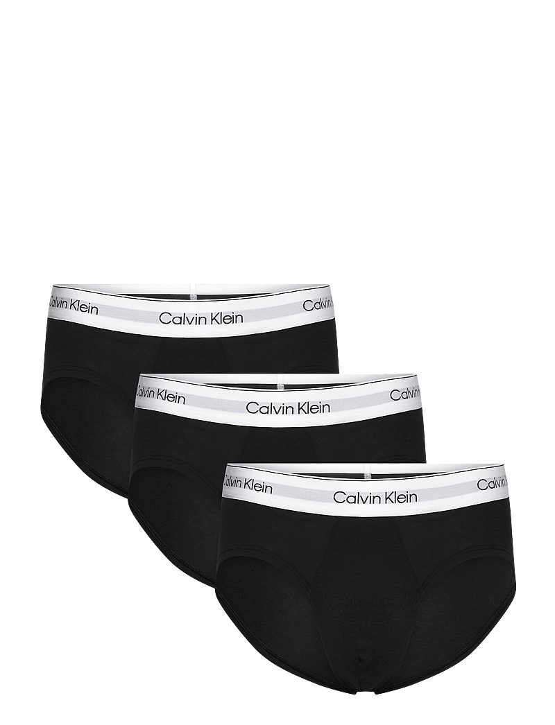 Calvin Klein - HIP BRIEF 3PK - multipack underbukser - black, black, black - 0