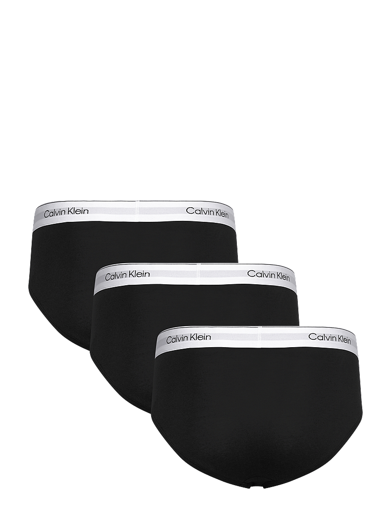 Calvin Klein - HIP BRIEF 3PK - multipack underbukser - black, black, black - 3