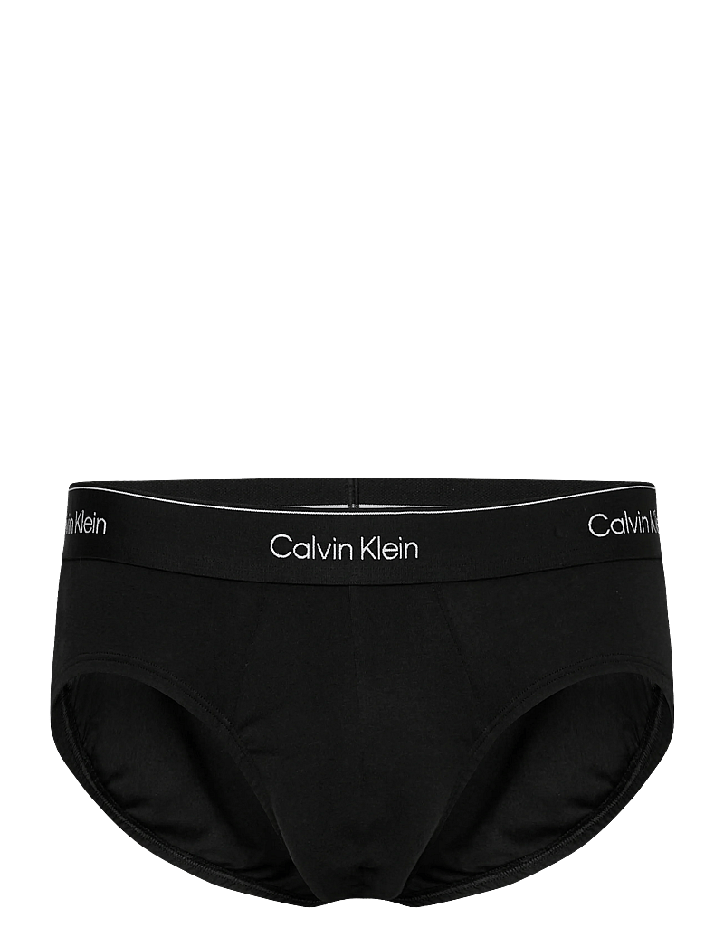 Calvin Klein - HIP BRIEF 3PK - aluspükste mitmikpakk - black w black wb - 5