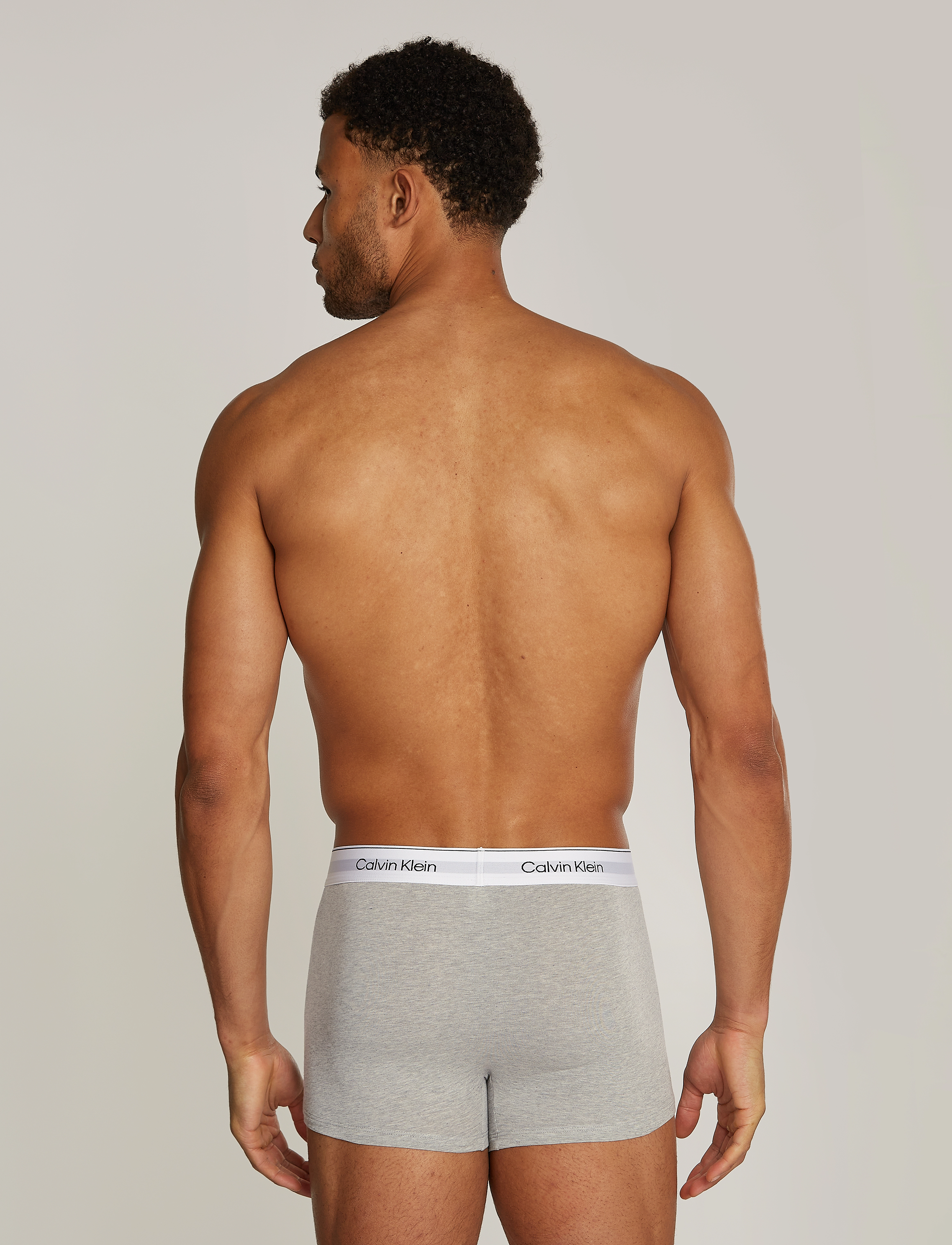 Calvin Klein - TRUNK 3PK - grey heather, white, black - 3