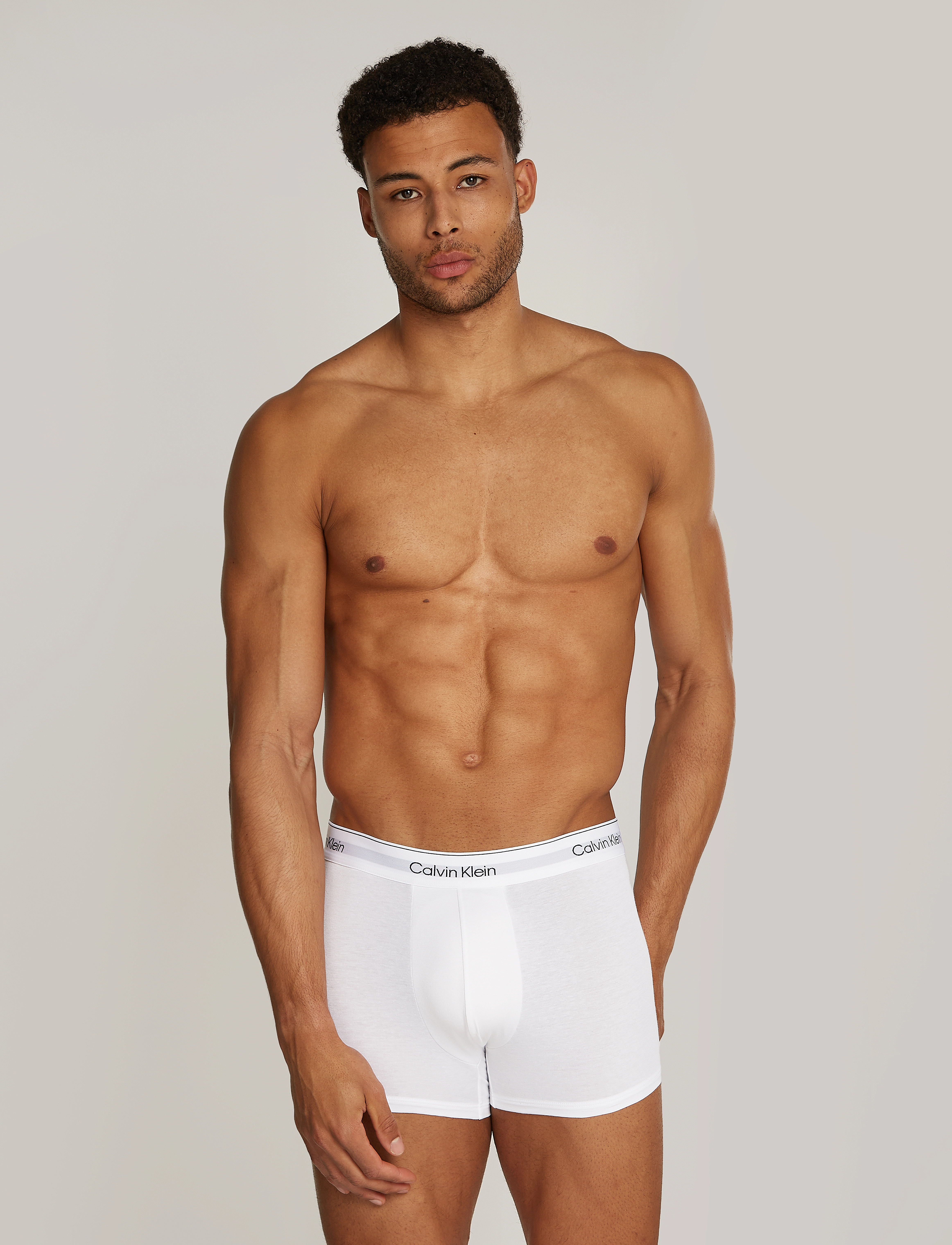 Calvin Klein - TRUNK 3PK - grey heather, white, black - 5