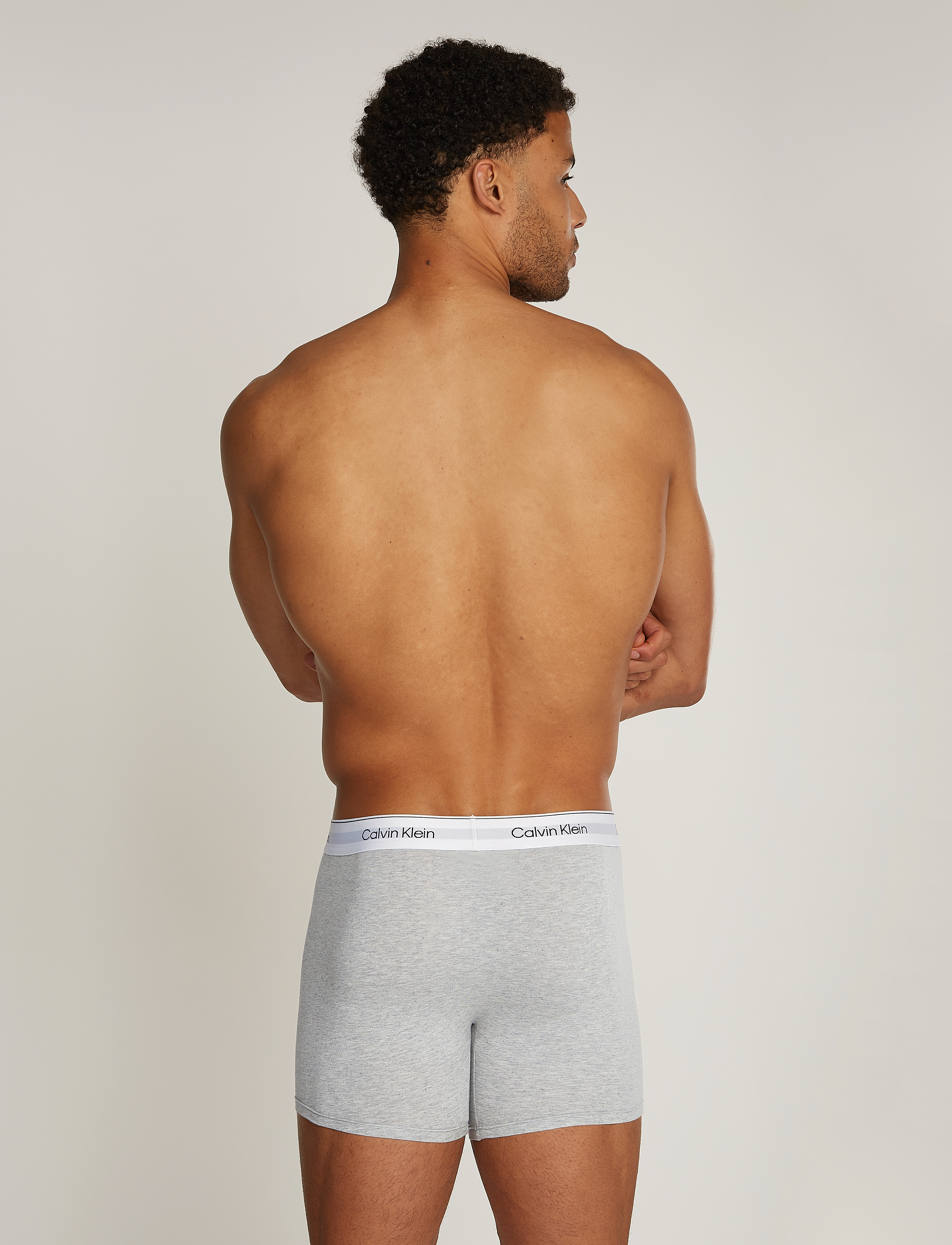 Calvin Klein - BOXER BRIEF 3PK - grey heather, white, black - 3