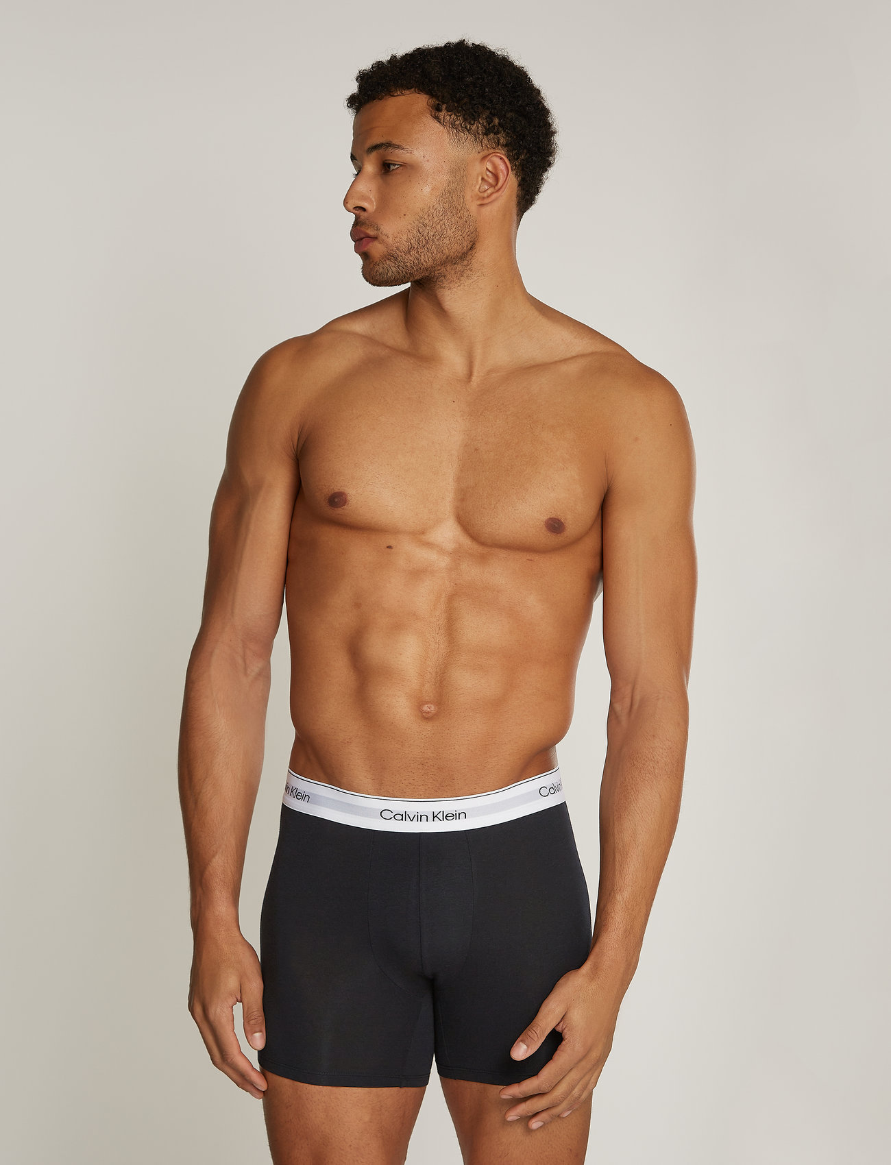 Calvin Klein - BOXER BRIEF 3PK - grey heather, white, black - 5