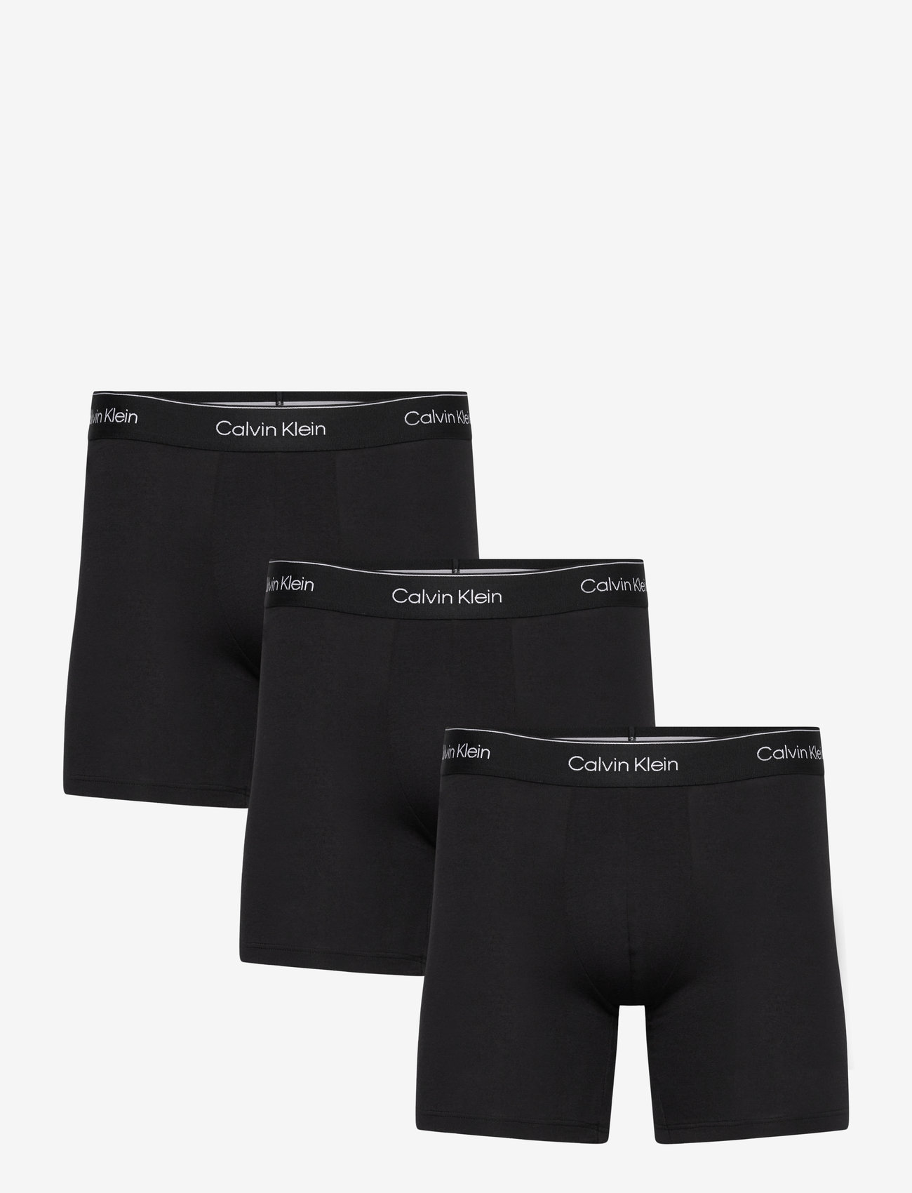 Calvin Klein - BOXER BRIEF 3PK - black w/ black wb - 1