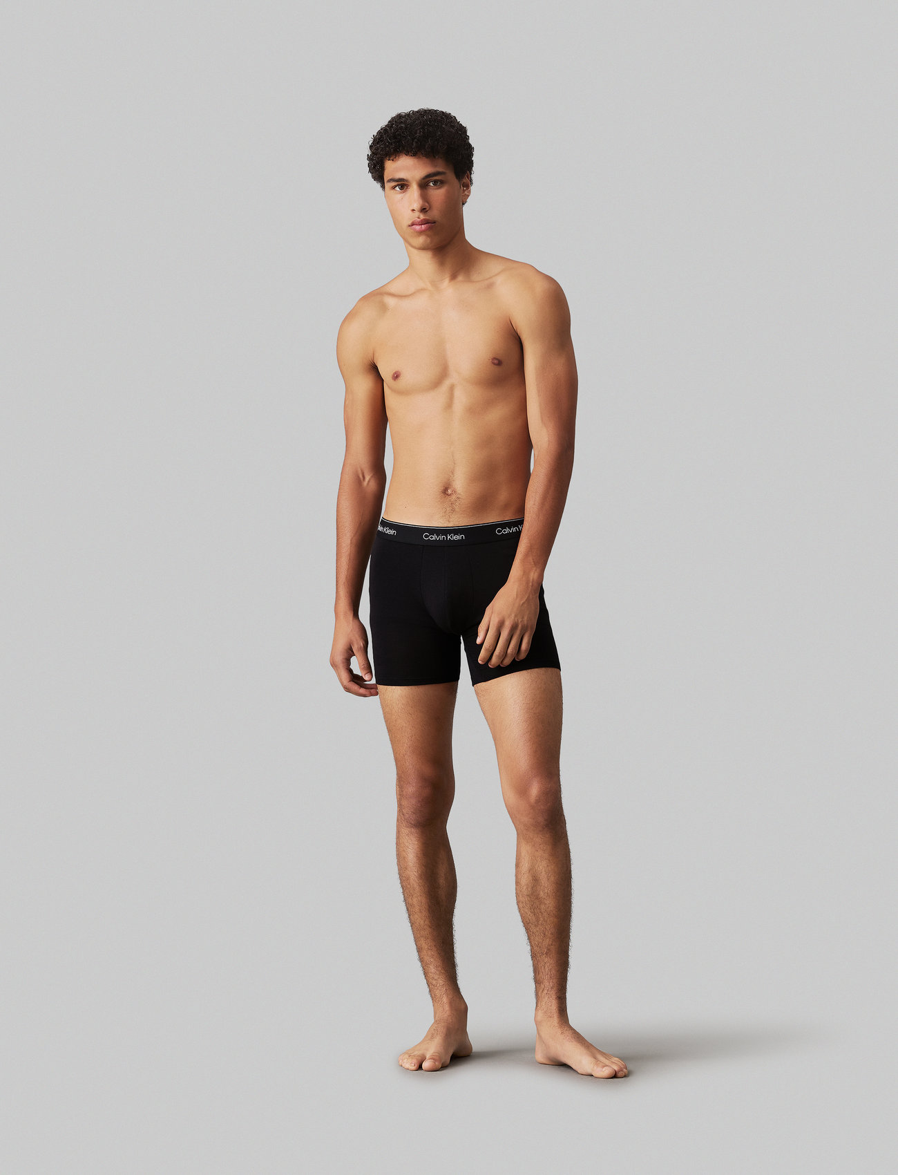 Calvin Klein - BOXER BRIEF 3PK - black w/ black wb - 2