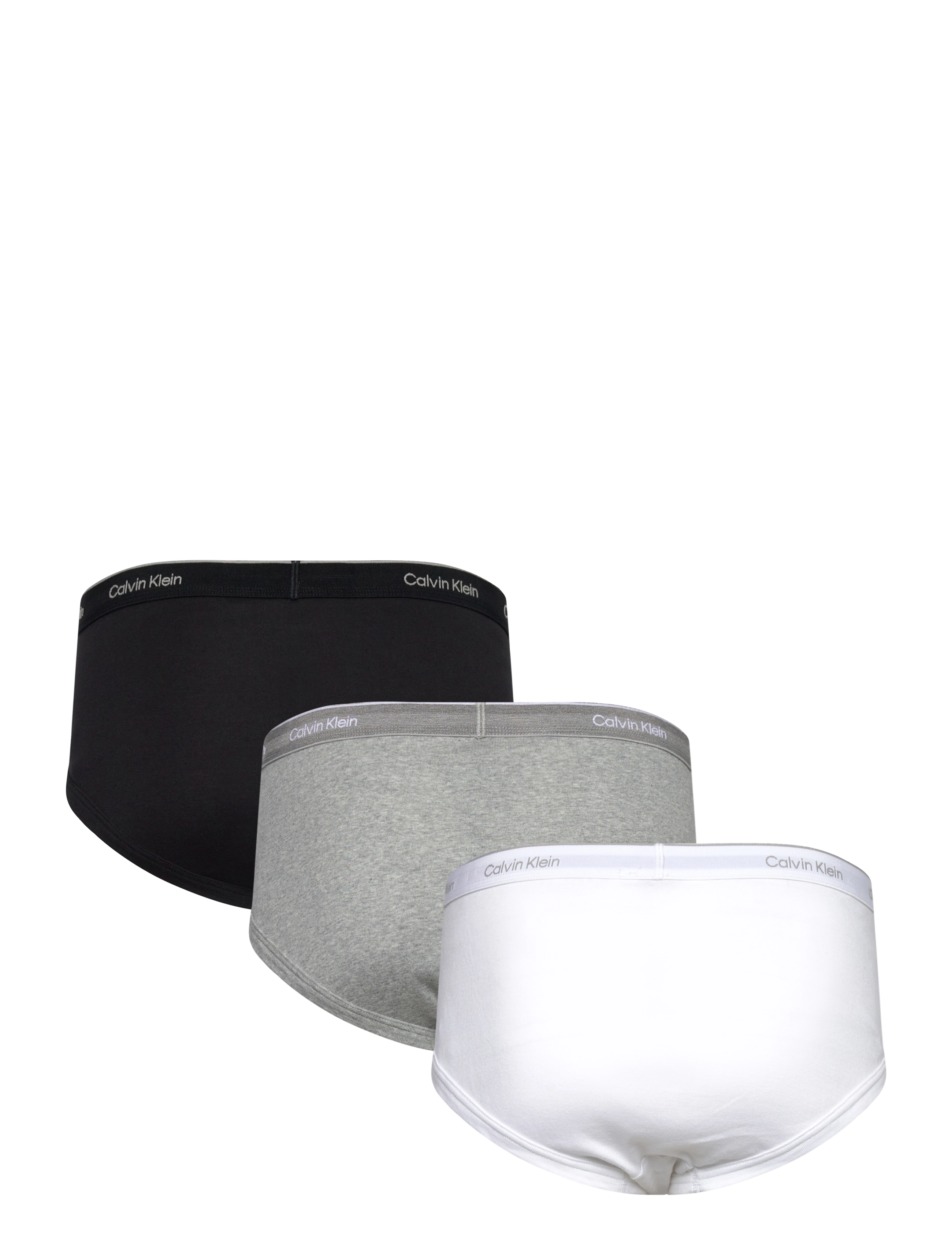 Calvin Klein - HIP BRIEF 3PK - black, grey heather, white - 2