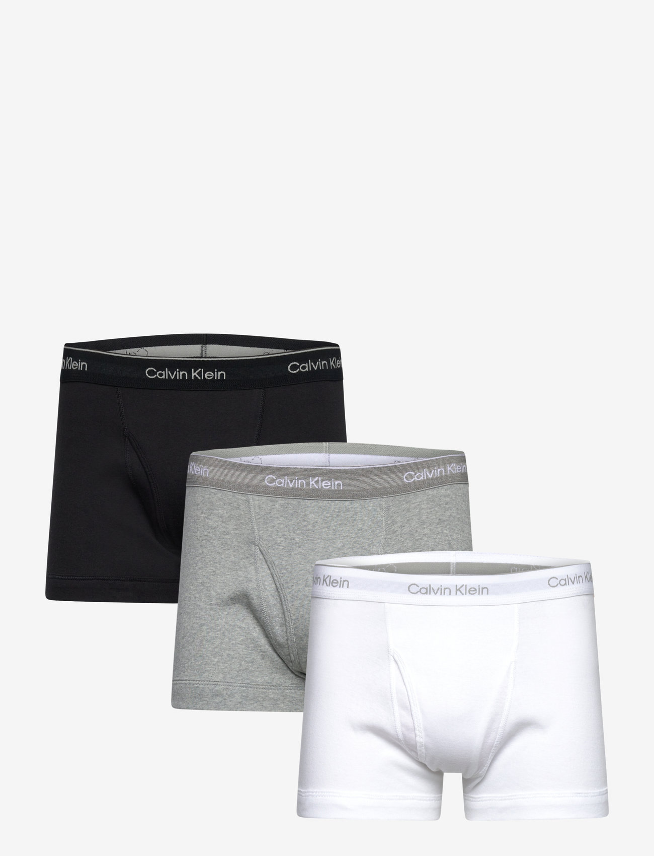 Calvin Klein - TRUNK 3PK - madalaimad hinnad - black grey heather white - 1