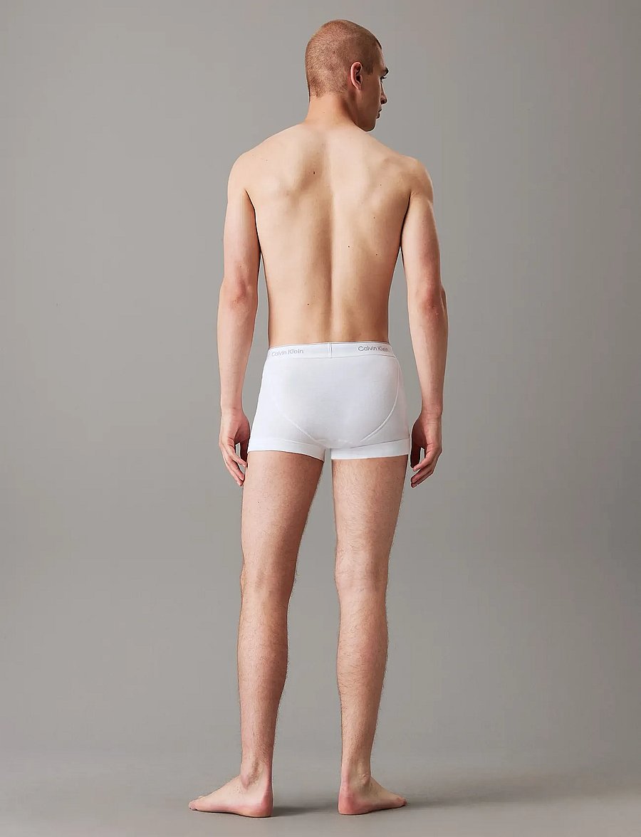 Calvin Klein - TRUNK 3PK - unterhosen im multipack - black grey heather white - 4
