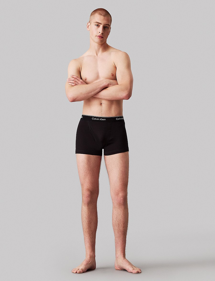 Calvin Klein - TRUNK 3 PK - multipakk aluspüksid - 3 black (legacy 001) - 2