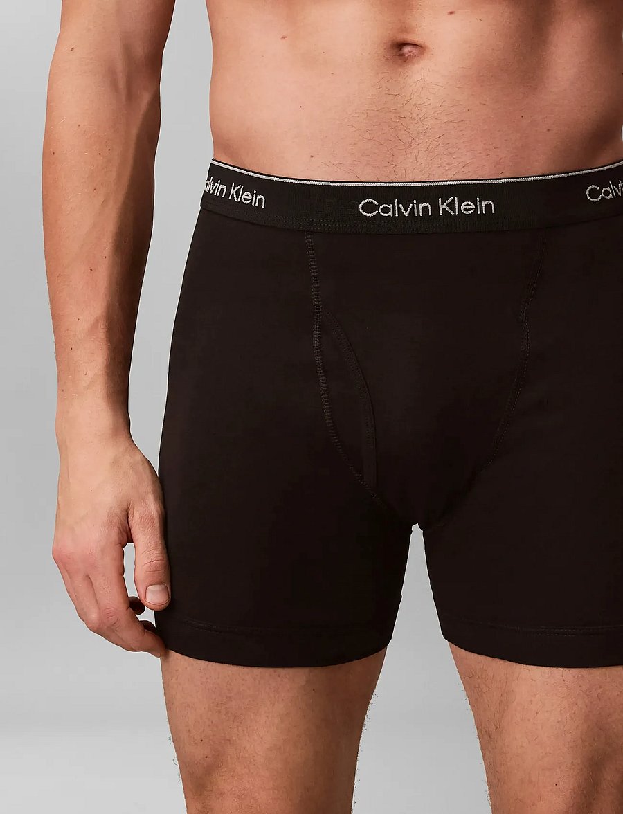 Calvin Klein - BOXER BRIEF 3 PK - boxer nærbuxur - 3 black (legacy 001) - 4