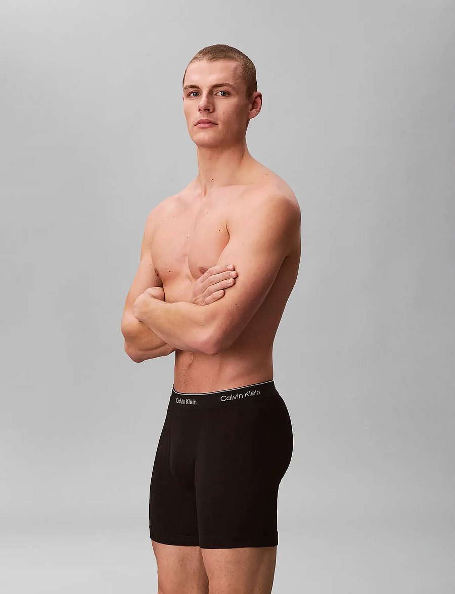 Calvin Klein - BOXER BRIEF 3 PK - boxer nærbuxur - 3 black (legacy 001) - 5
