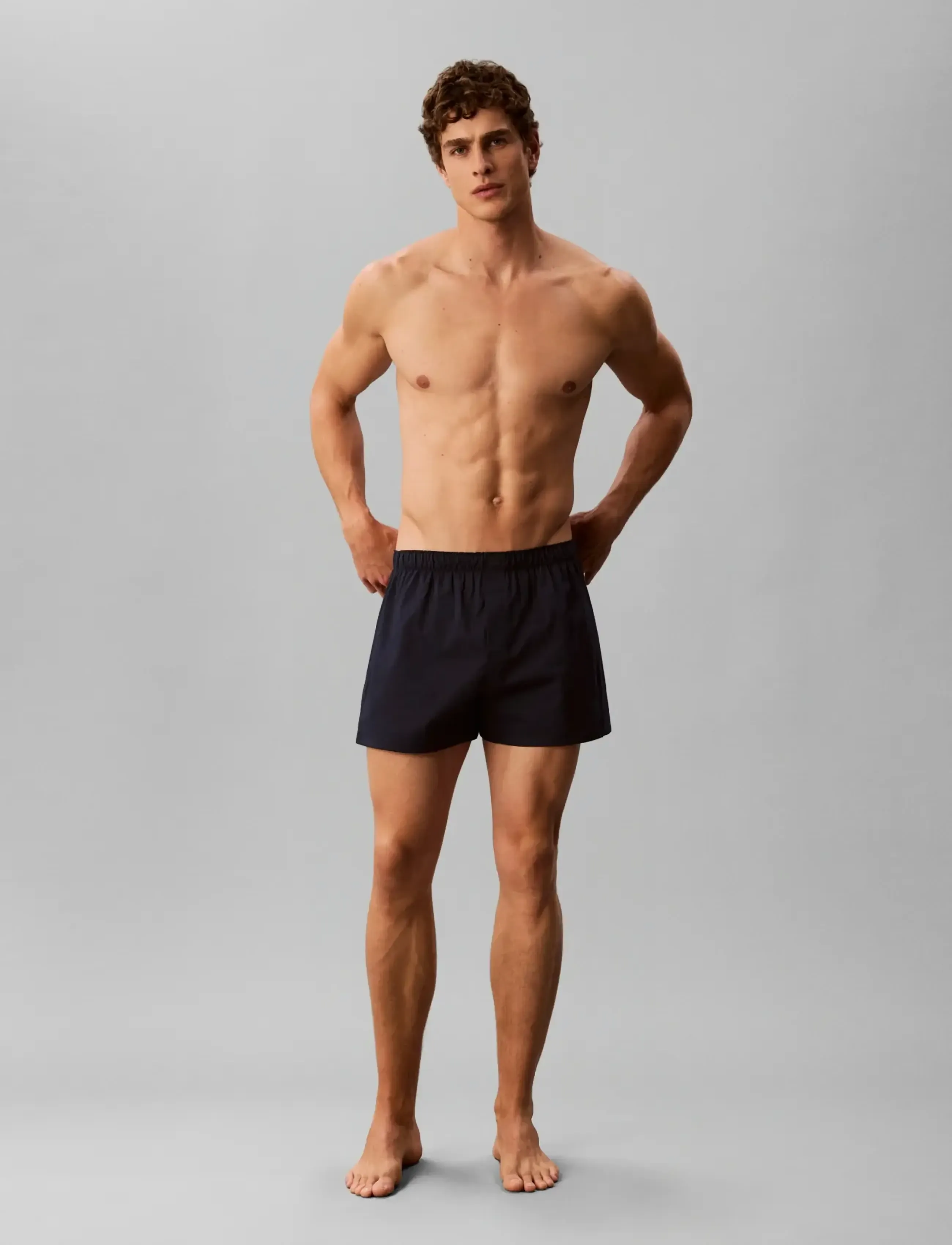 Calvin Klein - Boxer Trad 3PK - unterhosen im multipack - dark sapphire hydrangea blue plein - 5