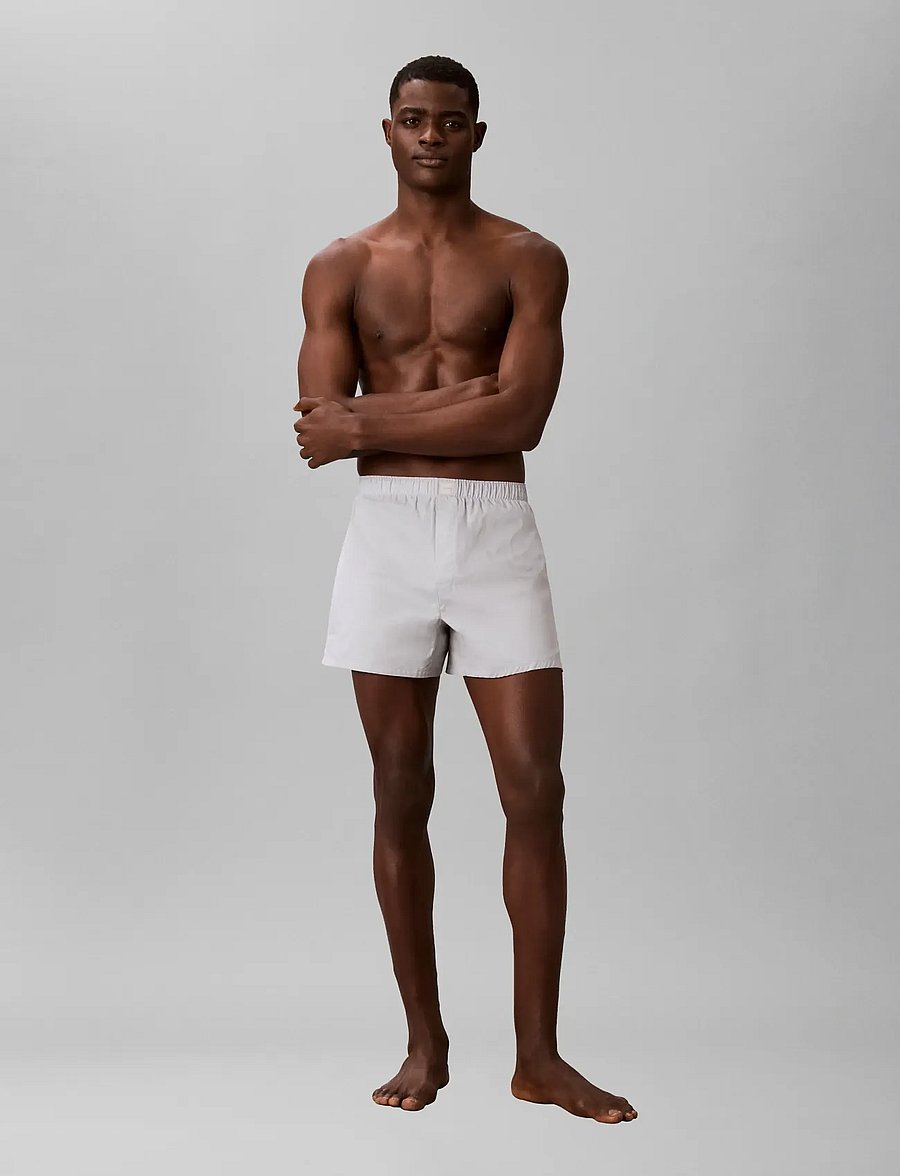 Calvin Klein - Boxer Trad 3PK - black turbulence harbor mist - 5