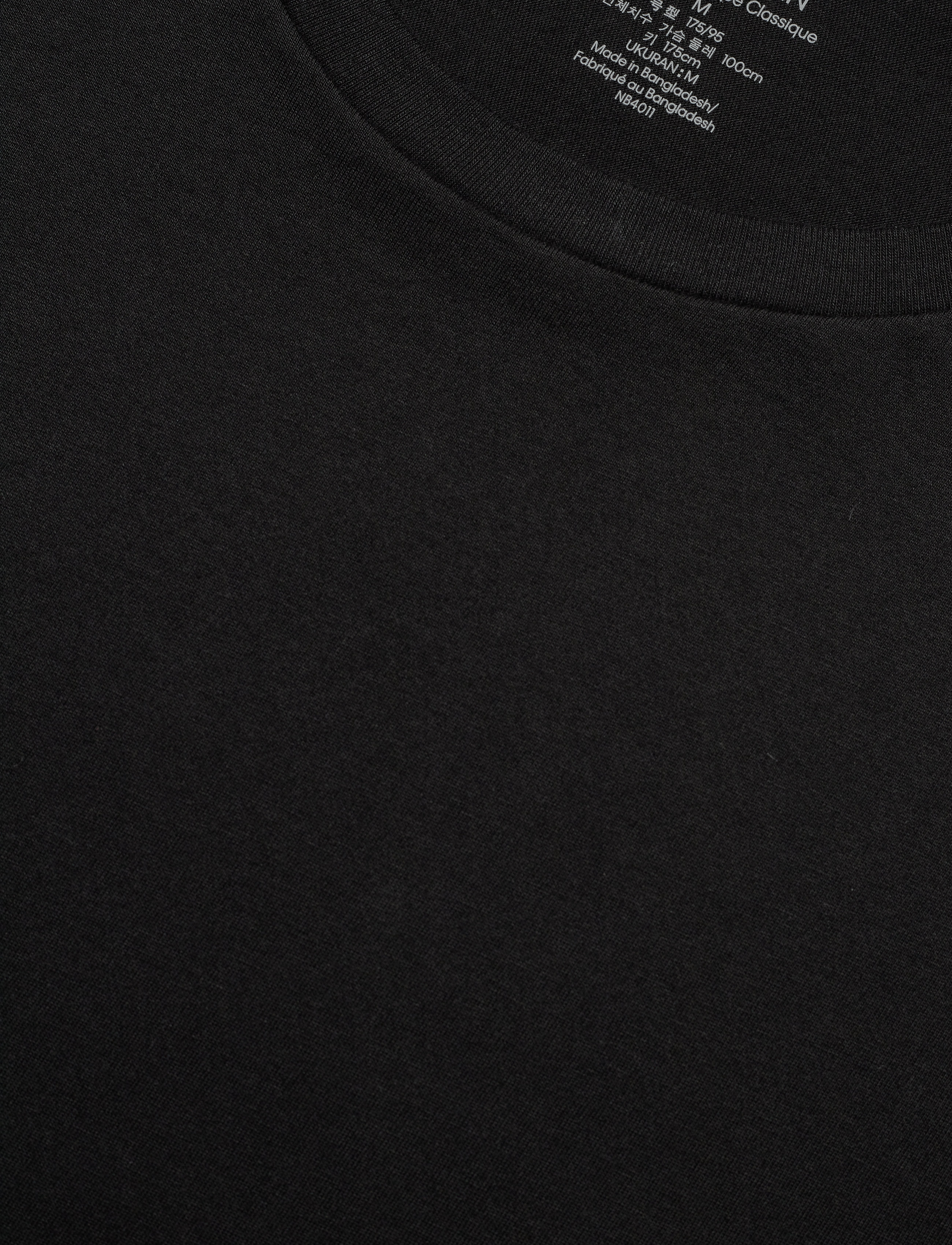 Calvin Klein - S/S CREW NECK 3PK - black - 4