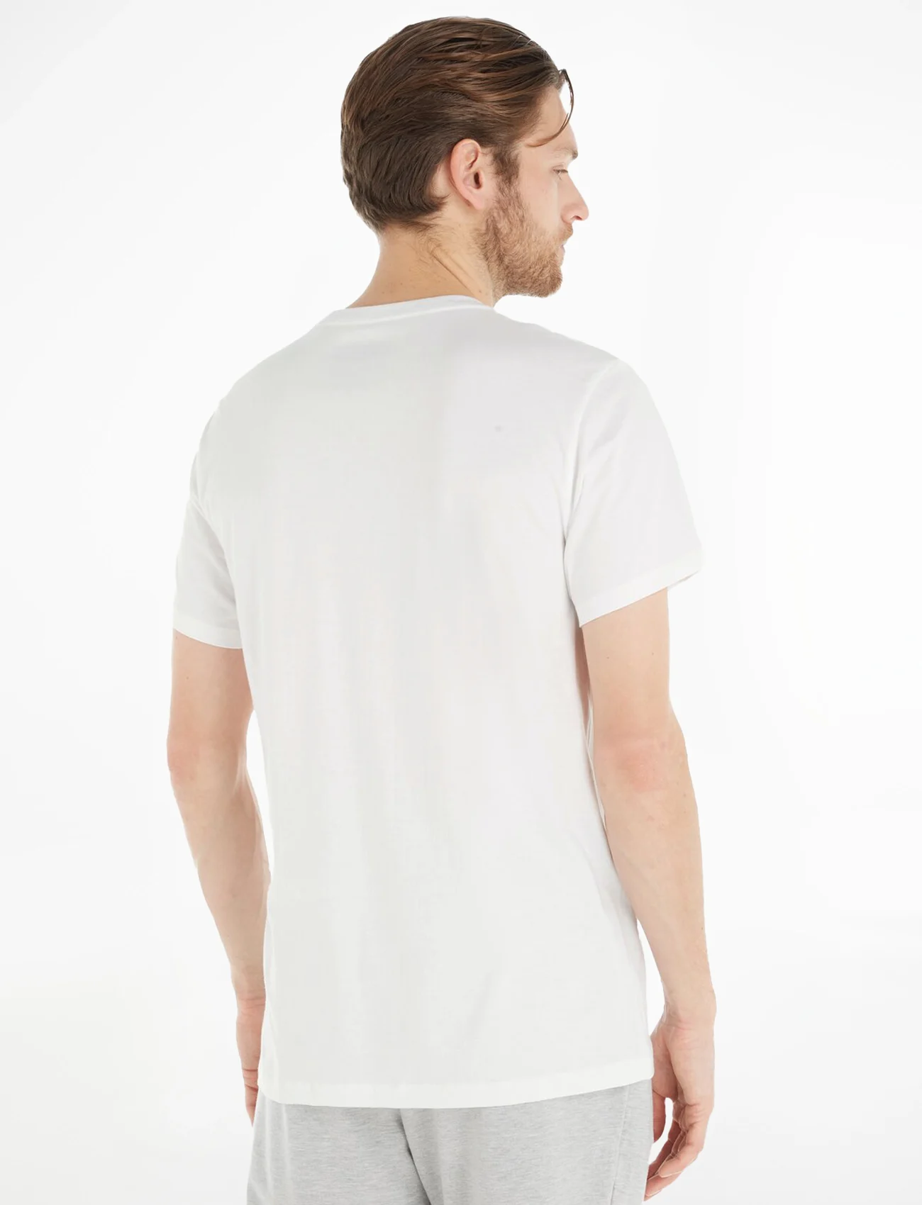 Calvin Klein - S/S CREW NECK 3PK - multipack t-shirts - white - 4
