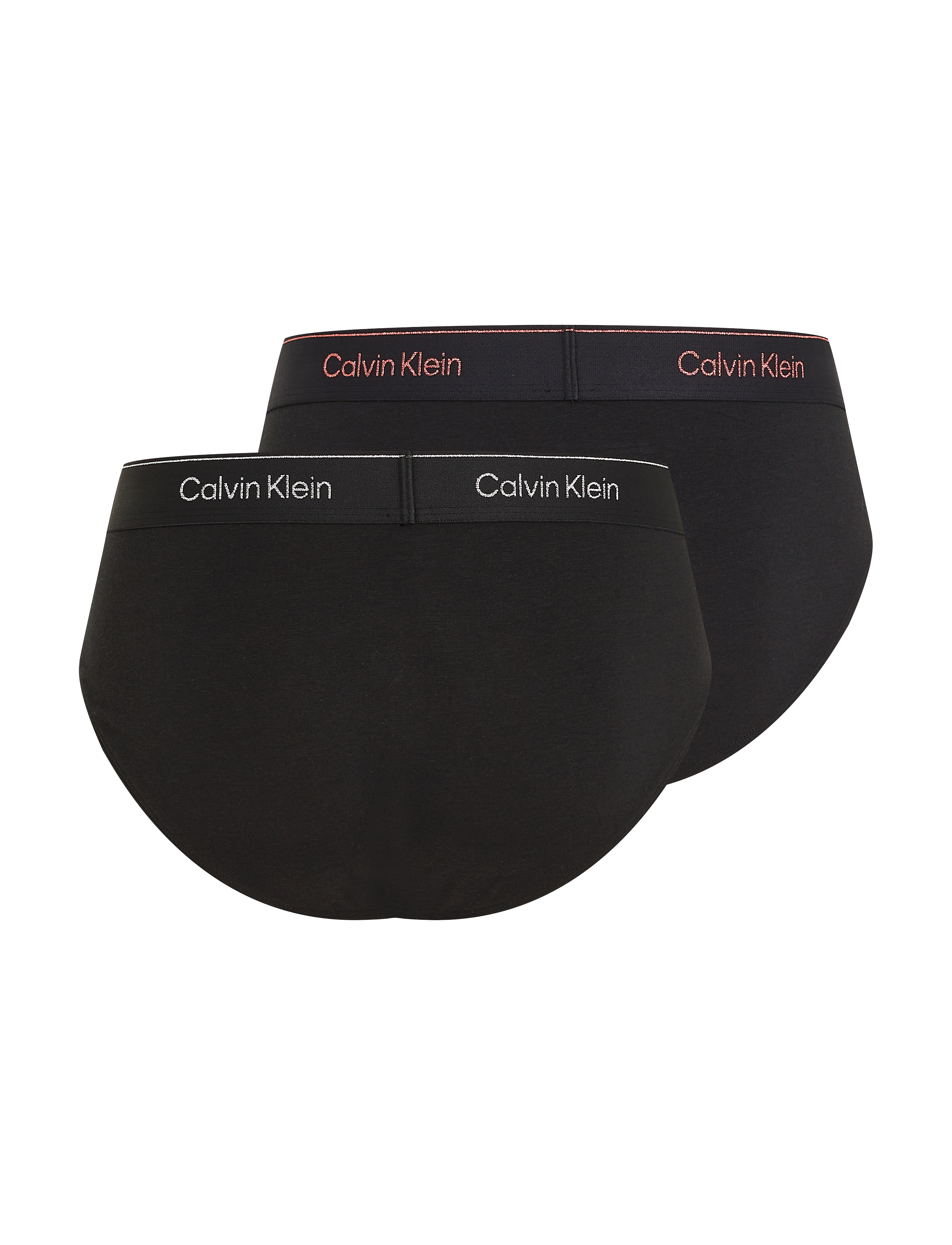 Calvin Klein - HIP BRIEF 3PK - b- silver, red, silver lurex lgs - 4