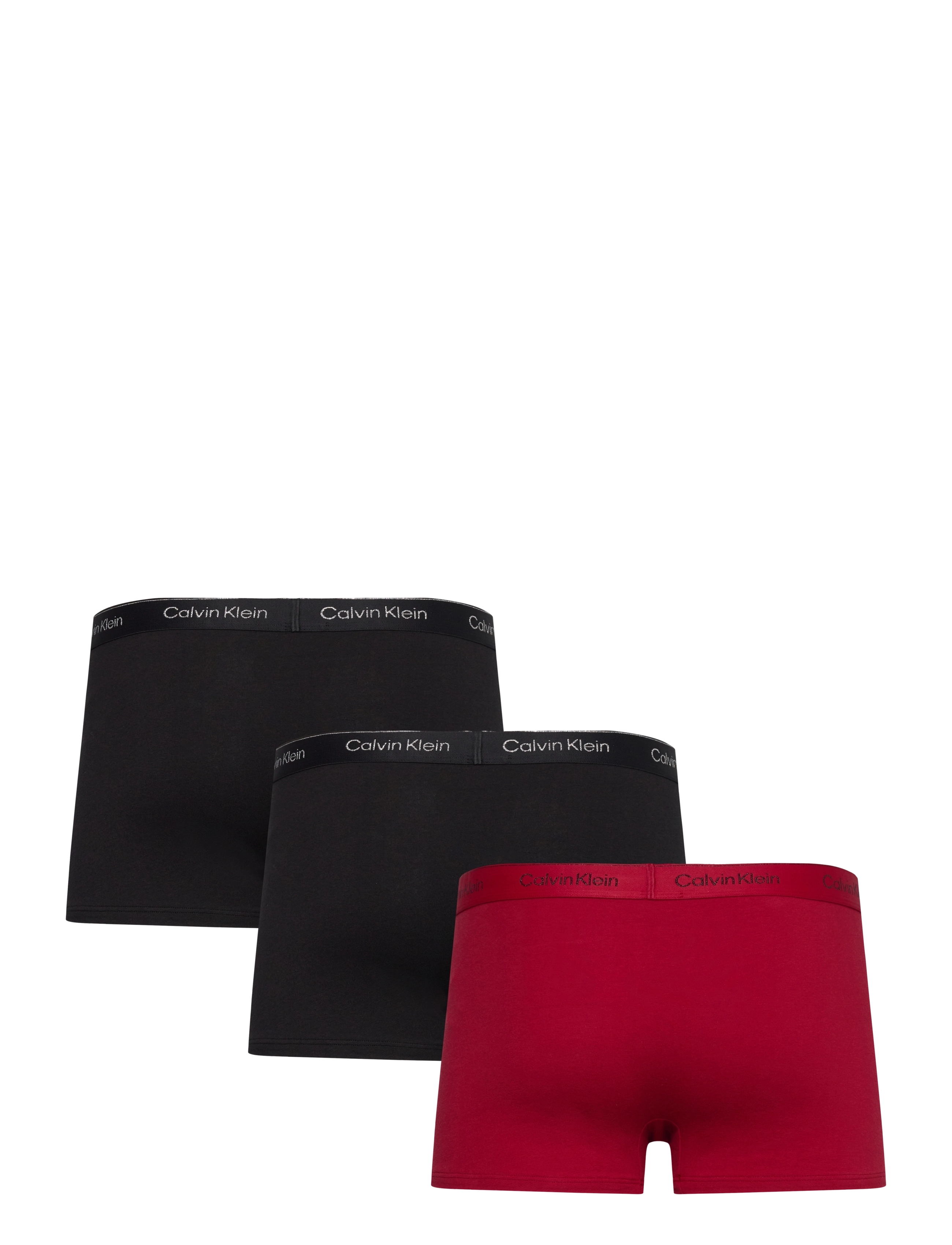 Calvin Klein - TRUNK 3PK - b- sil, jbry- blk, b- sil lurex lgs - 1