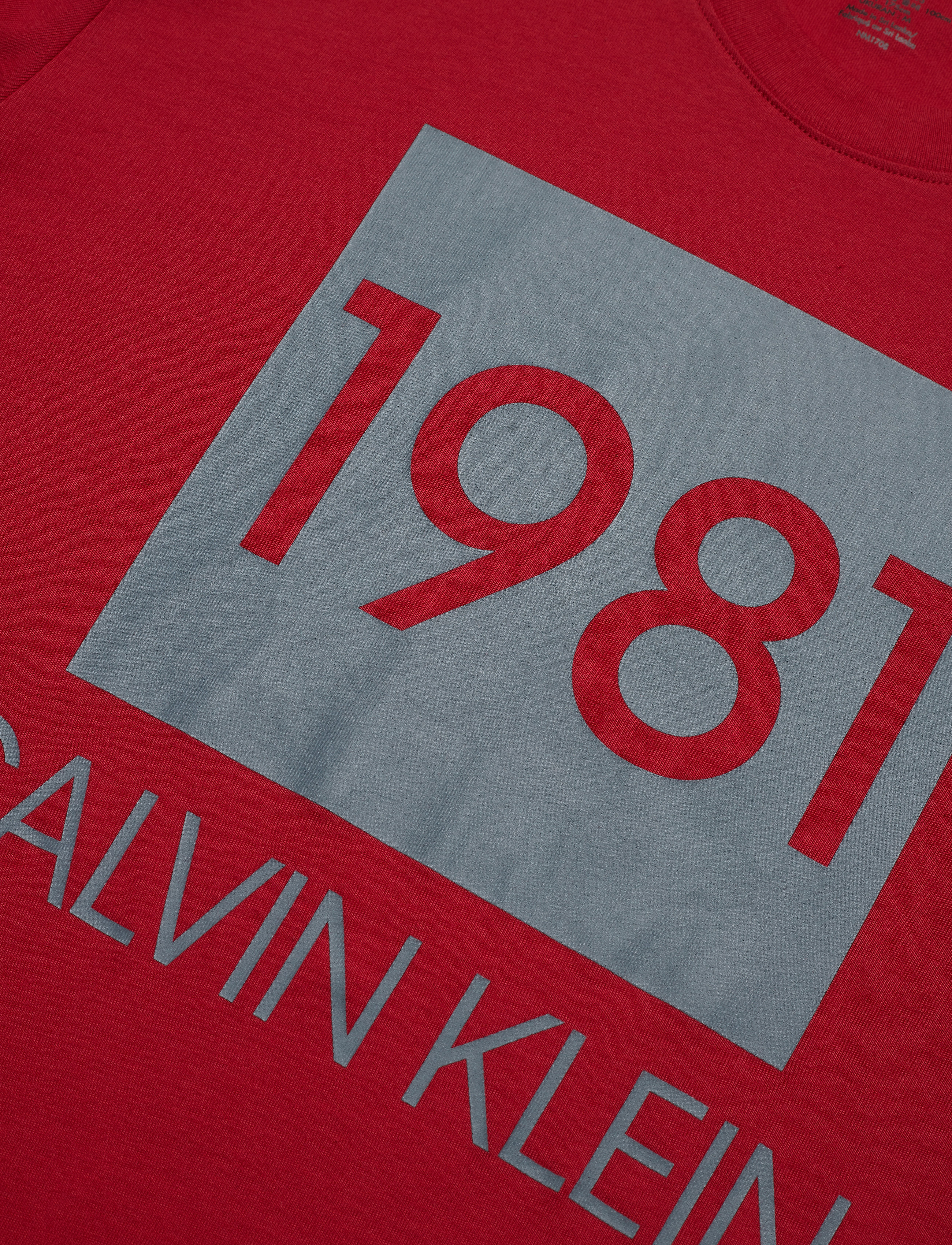 Calvin Klein - S/S CREW NECK - chili pepper - 2