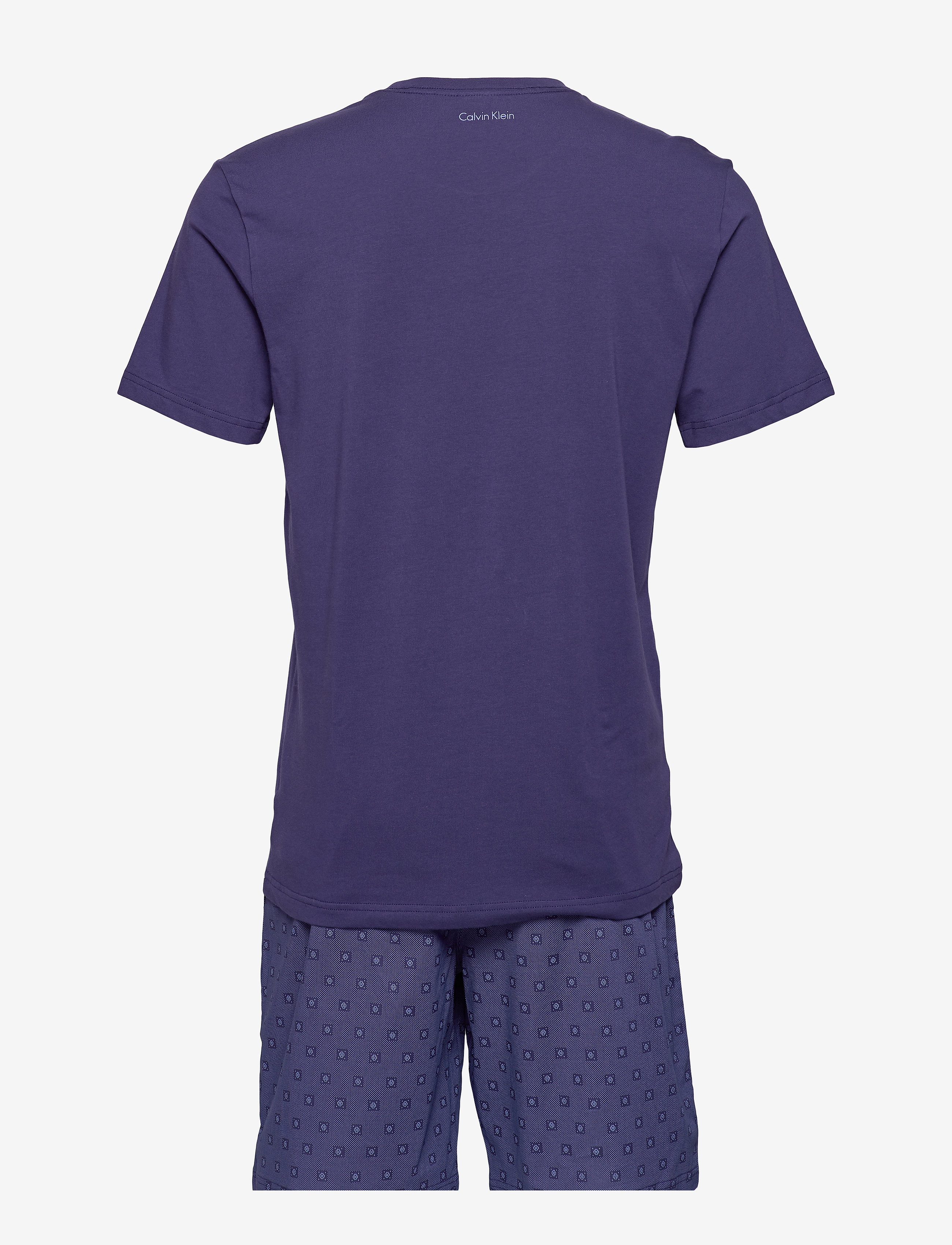 Calvin Klein - S/S SHORT SET - astral aura top/ dot foulard short - 1