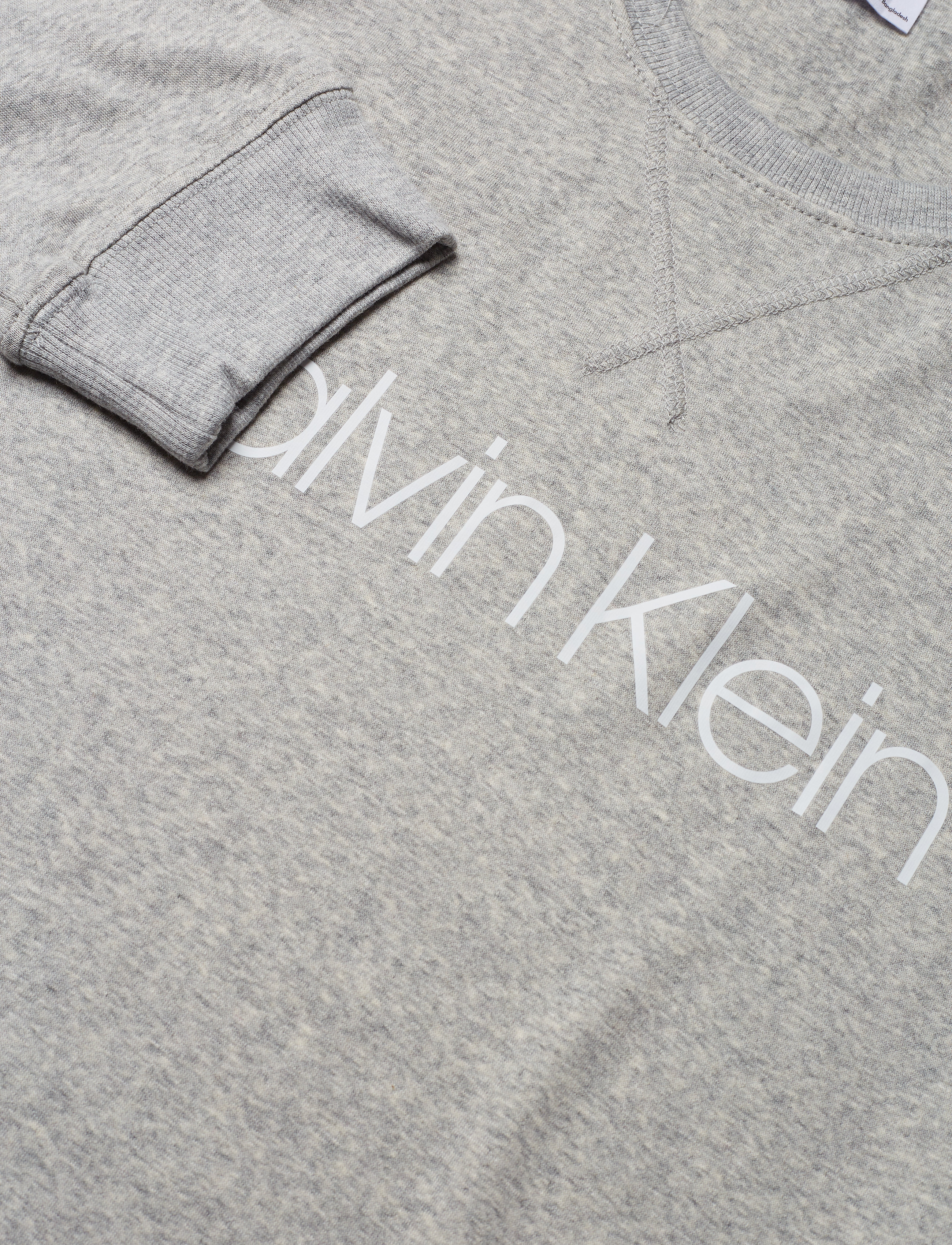 Calvin Klein - L/S SWEATSHIRT - grey heather - 2