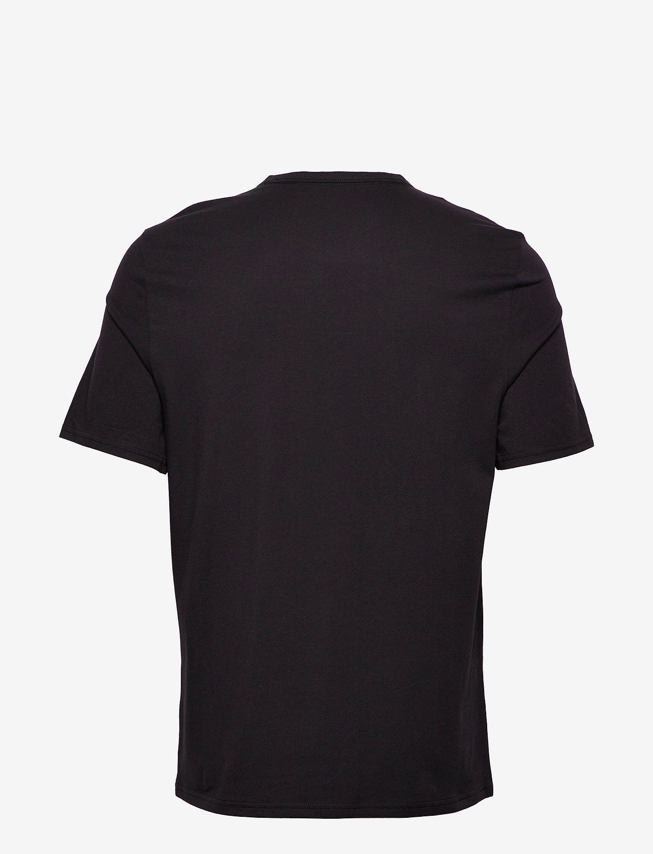Calvin Klein - S/S CREW NECK - black w/ pale orchid - 1