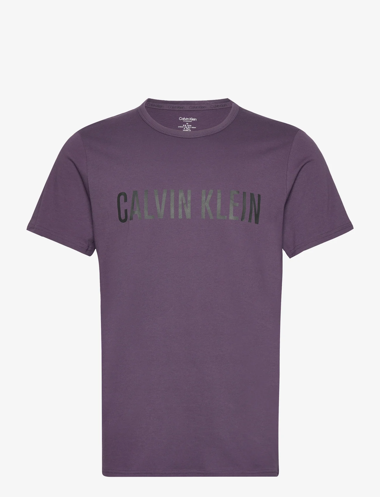 Calvin Klein - S/S CREW NECK - pyjama tops - mysterioso - 0