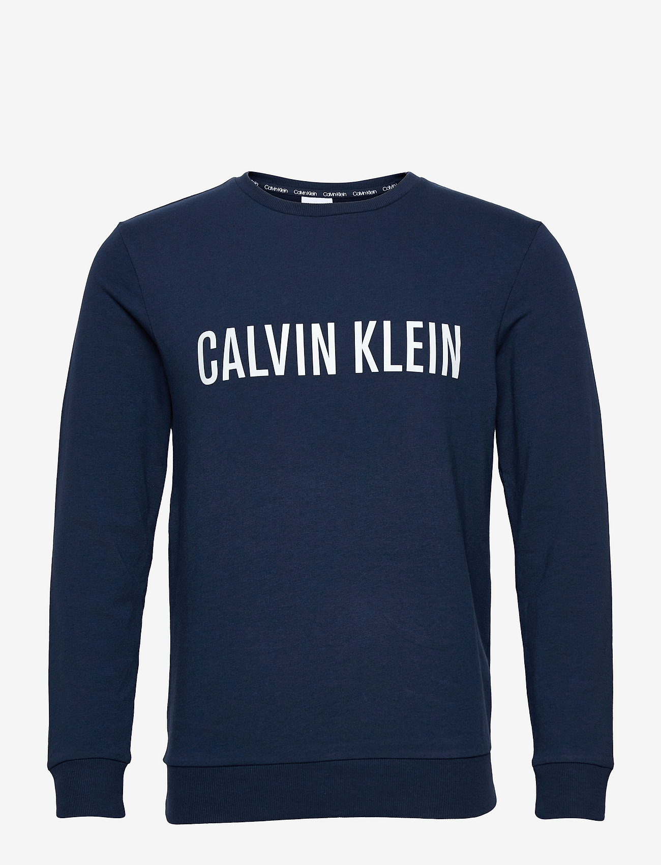 Calvin Klein - L/S SWEATSHIRT - blue shadow w/ white - 0
