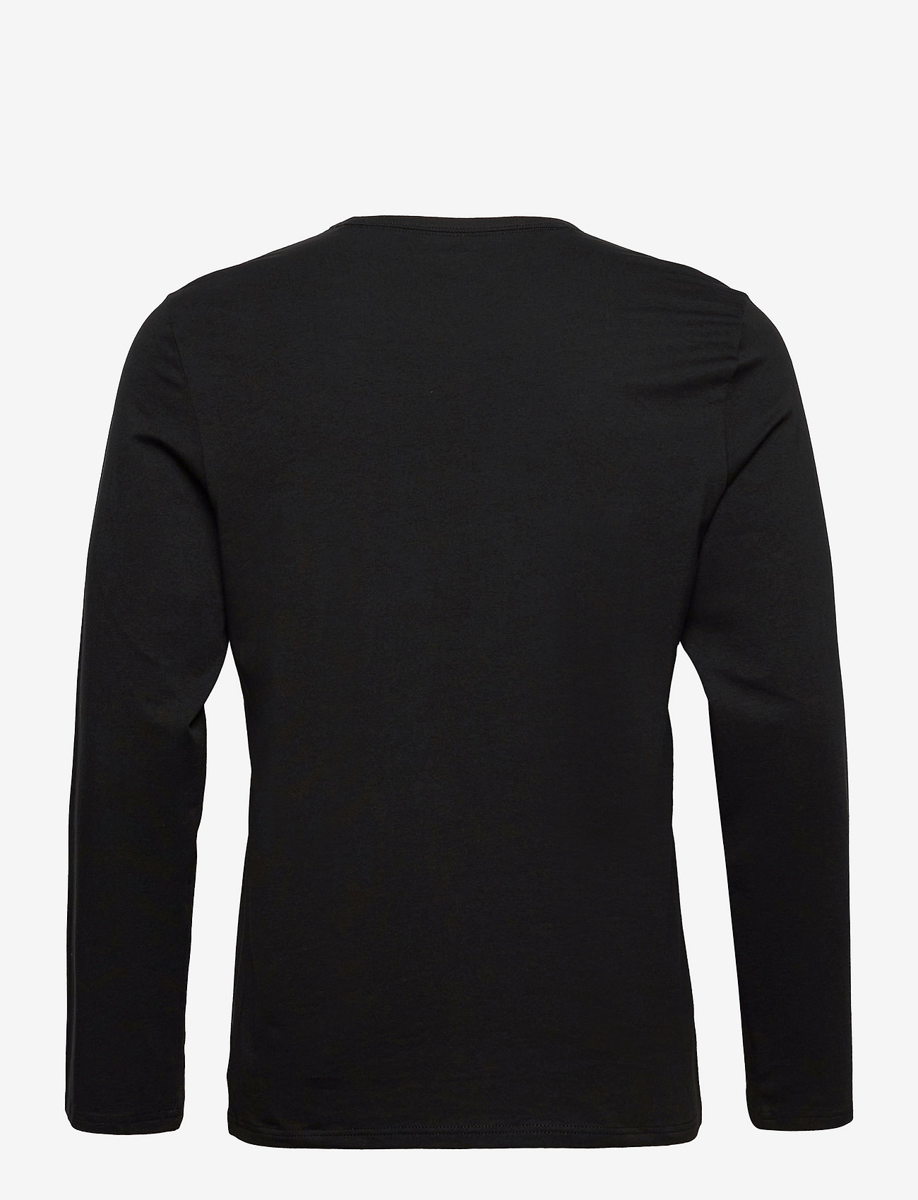 Calvin Klein - L/S CREW NECK - black w/ royalty - 1