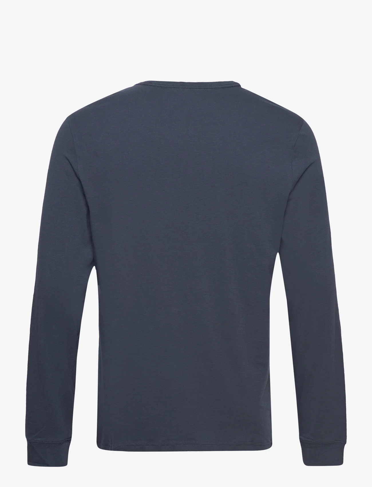 Calvin Klein - L/S CREW NECK - long-sleeved t-shirts - blueberry - 1