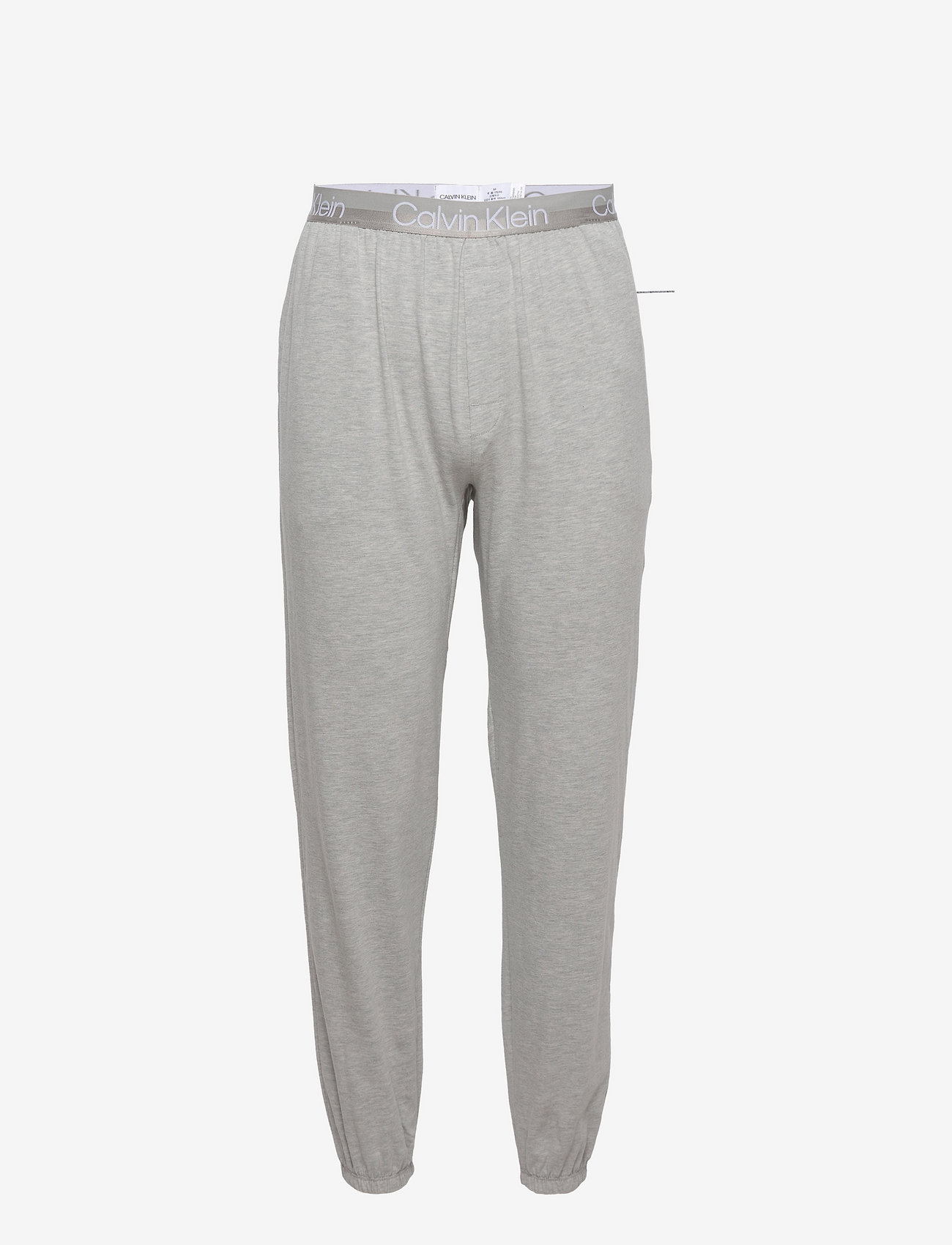 Calvin Klein - L/S JOGGER SET - structure logo top/ grey h bottom - 2