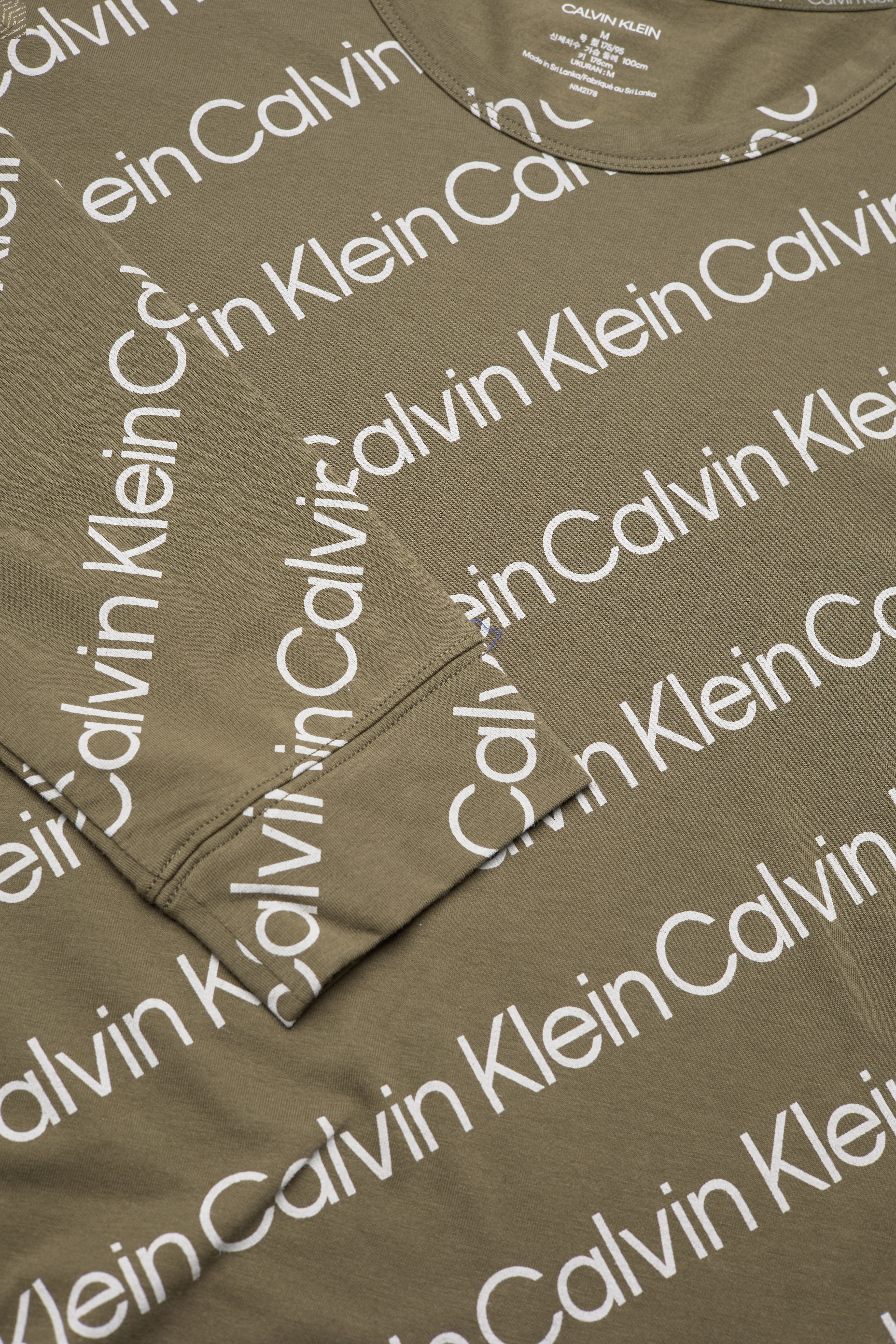 Calvin Klein - L/S JOGGER SET - structure logo top/ grey h bottom - 4